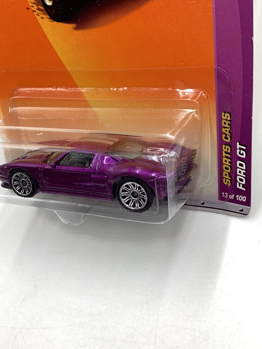 Matchbox 2010 #13 Ford GT purple 21G