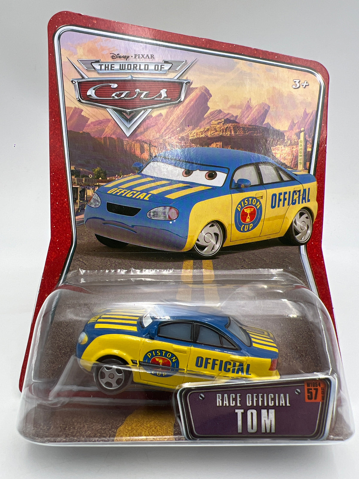 Disney Pixar The World Of Cars #57 Race Official Tom 141H