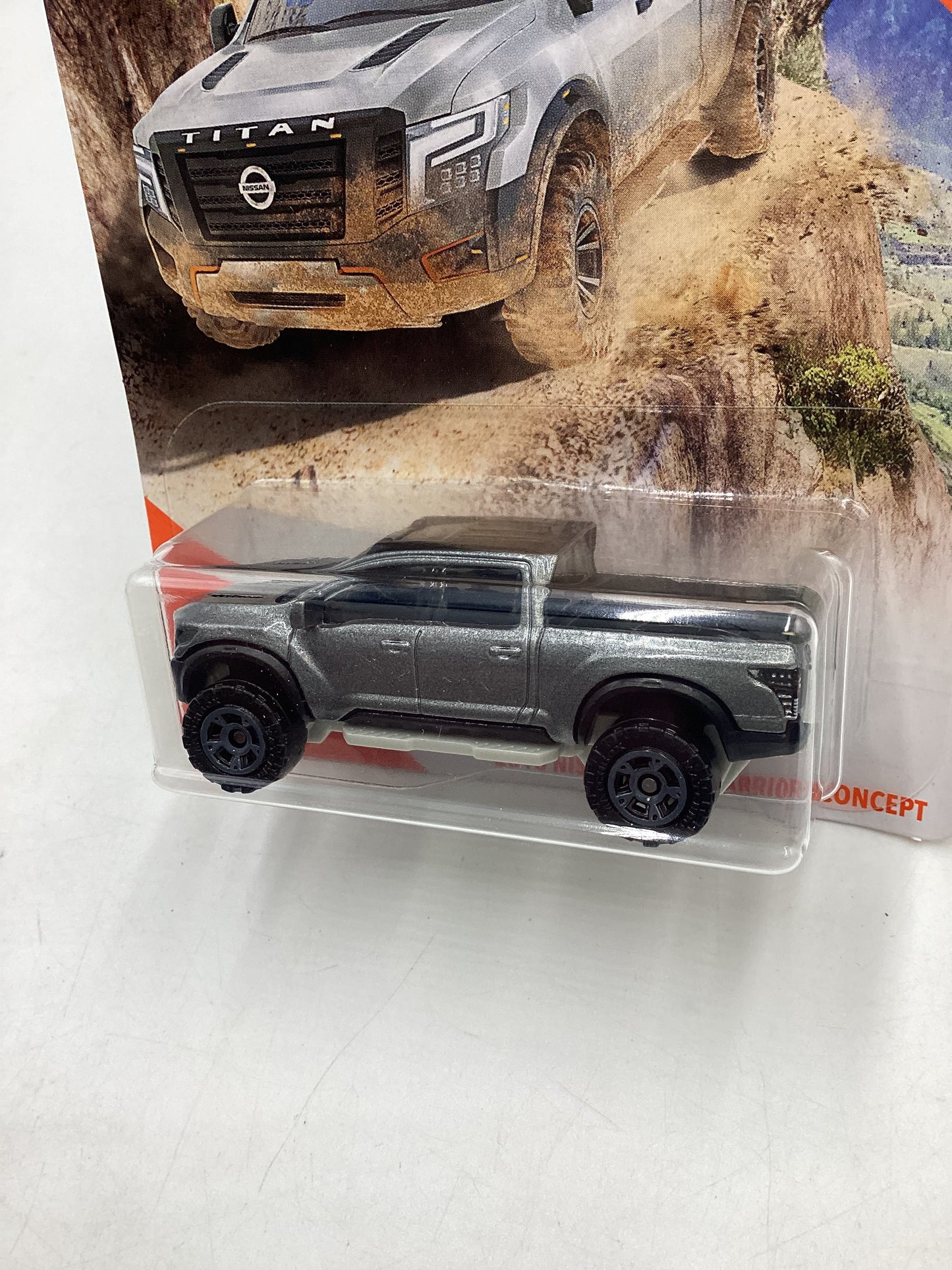 Matchbox MBX Mountain #76 2016 Nissan Titan Warrior Concept Gray