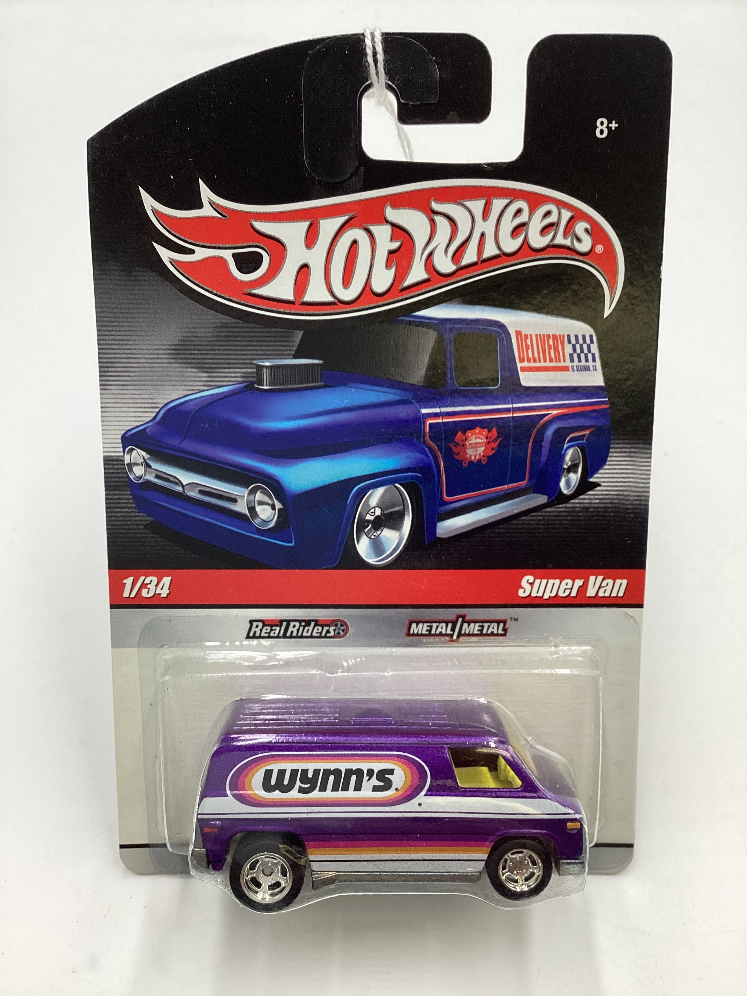 Hot wheels Slick Rides Premium Delivery #1 Super Van Purple Wynns