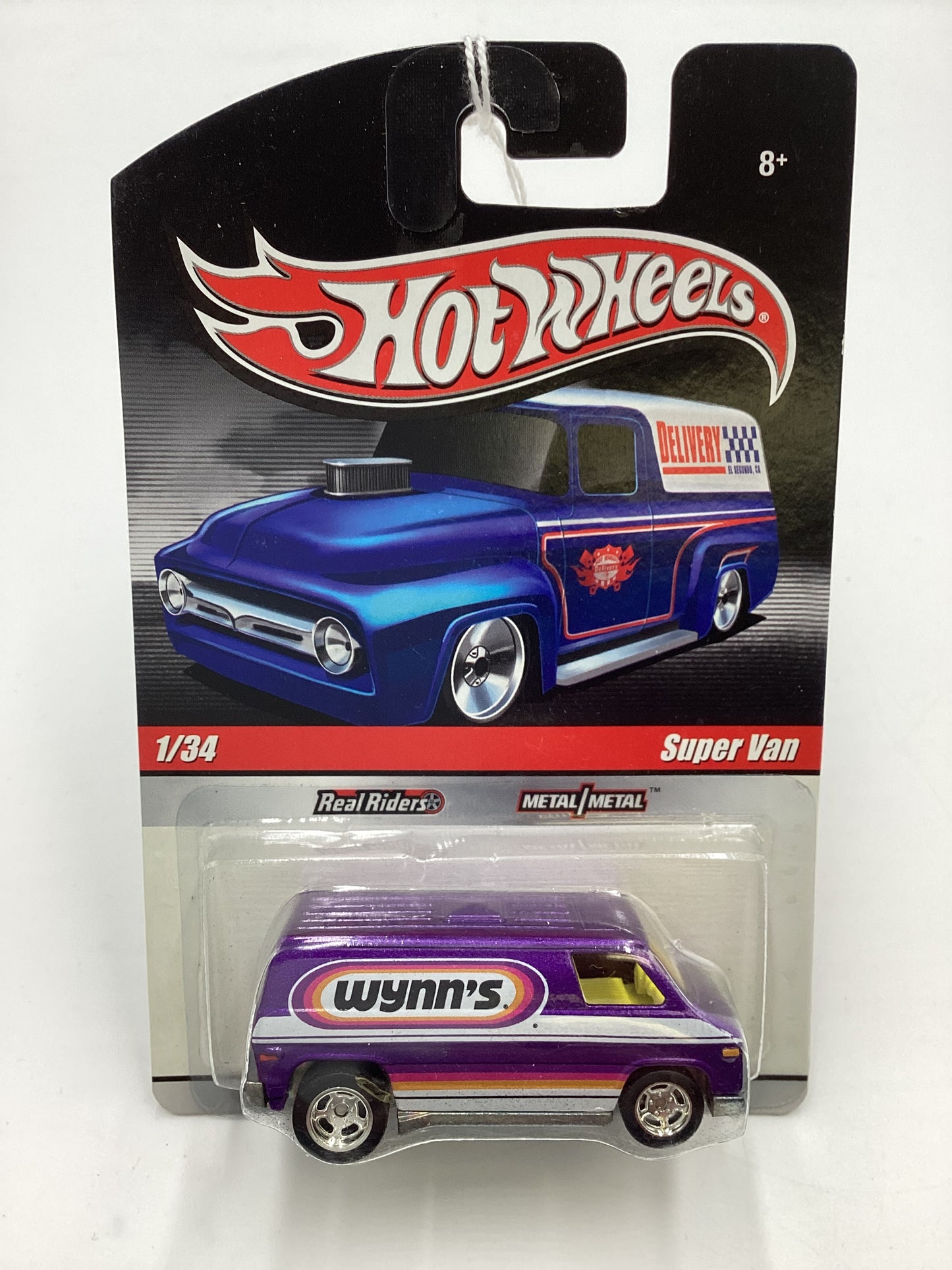 Hot wheels Slick Rides Premium Delivery #1 Super Van Purple Wynns 245J