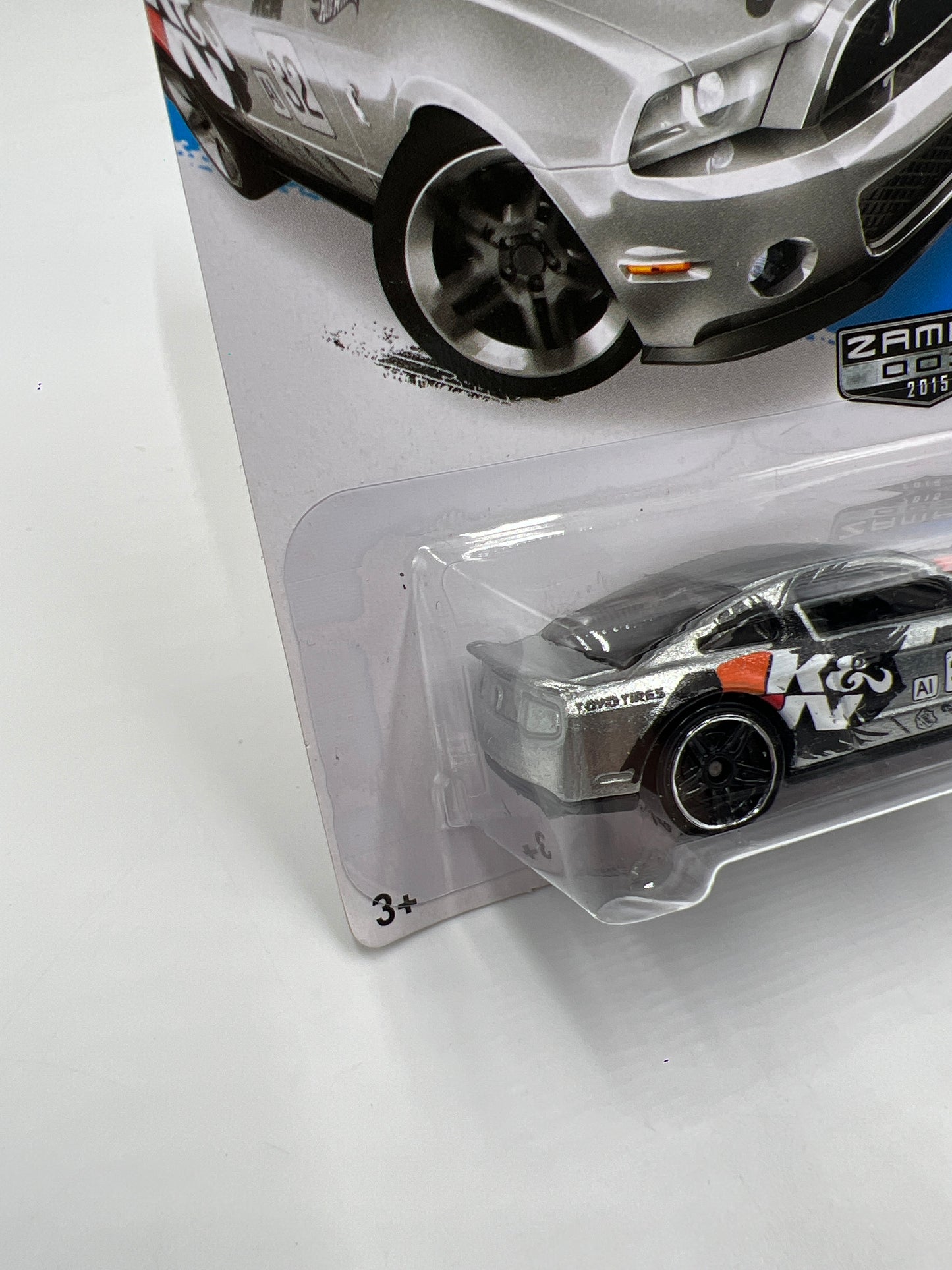 2015 Hot Wheels Walmart Exclusive Zamac 003 #11 10 Ford Shelby GT500 K&N 143A