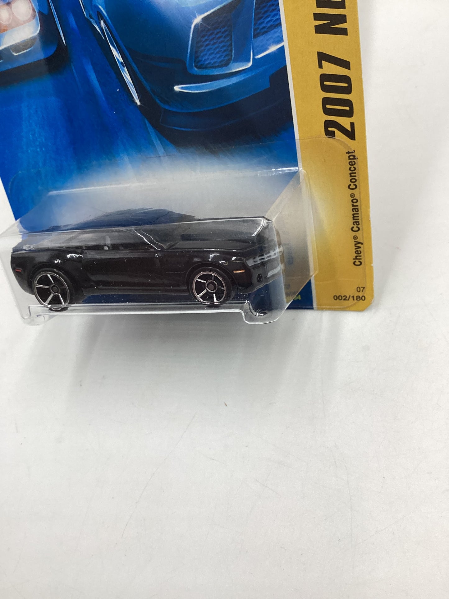 2007 Hot wheels New Models #002 Chevy Camaro Concept Black 17F