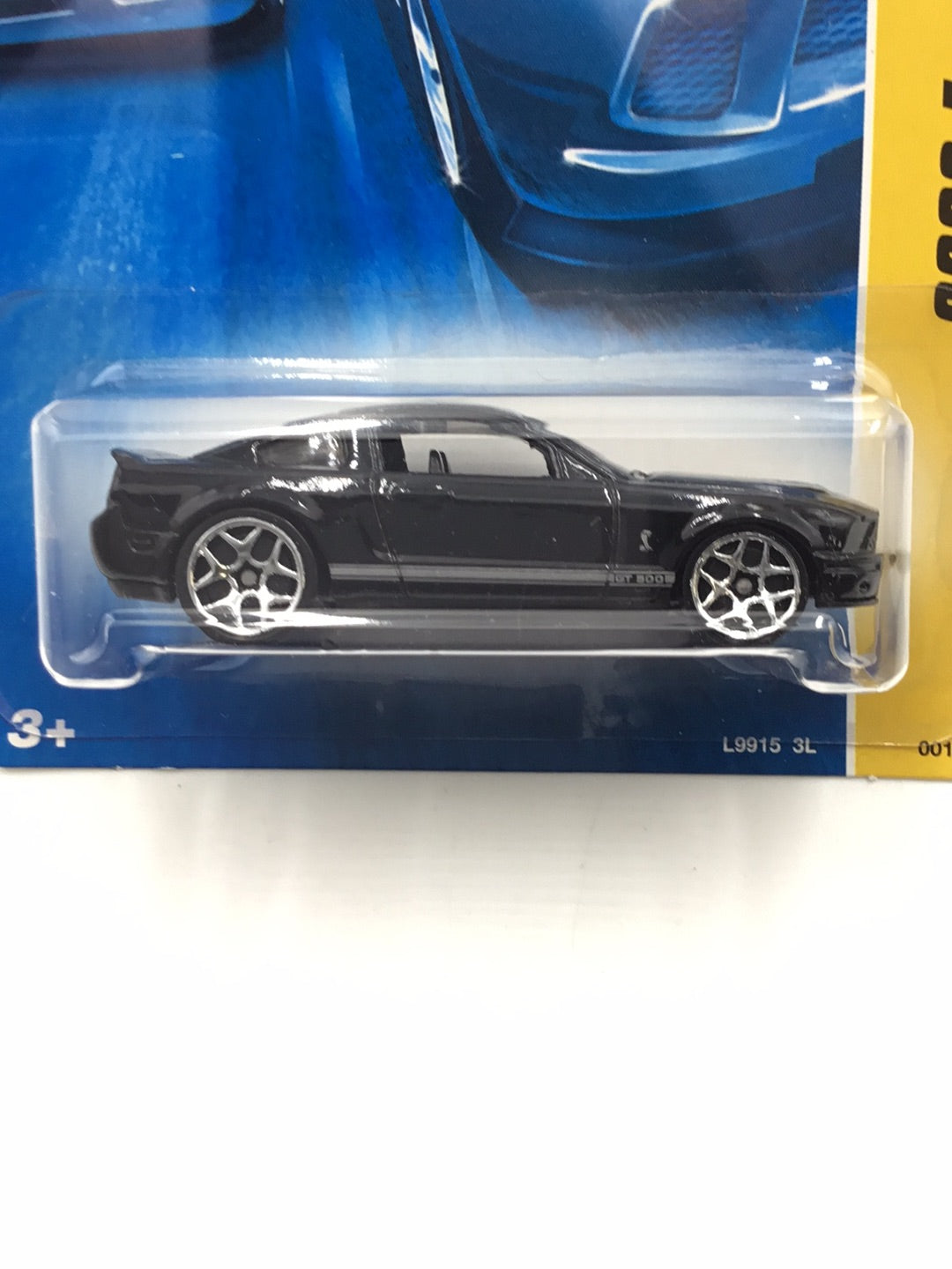 2008 Hot wheels #1 Shelby GT-500 black JJ4