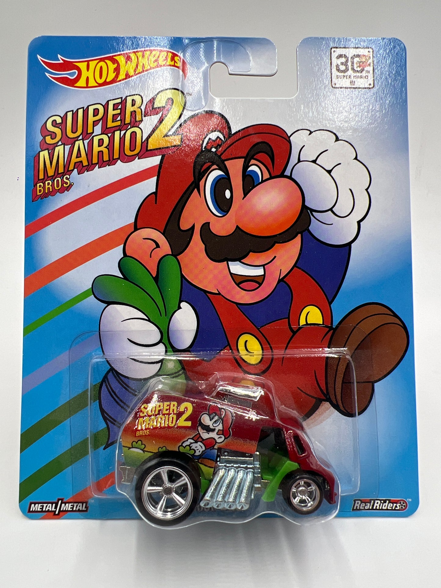 2015 Hot Wheels Pop Culture Premium Super Mario Complete 6 Car Set W/Protector VHTF