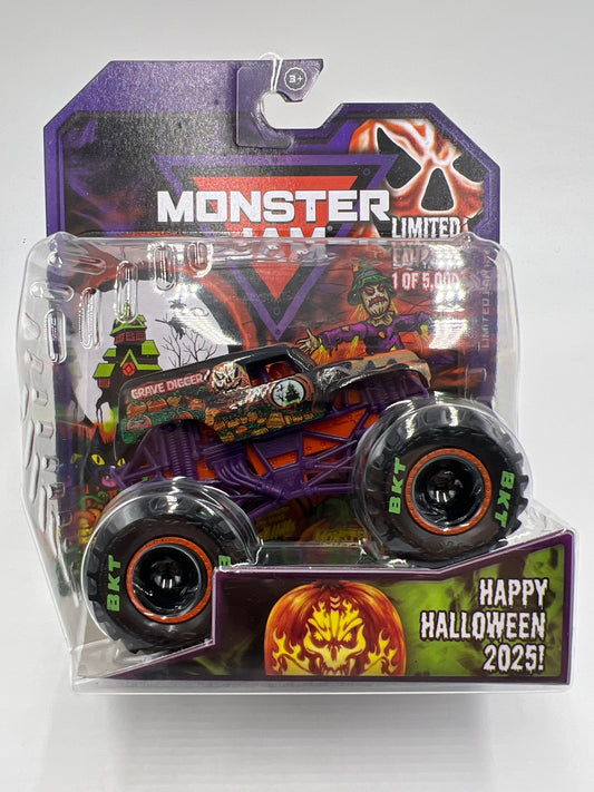 2025 Monster Jam Happy Halloween Limited Edition 1/5000 Grave Digger