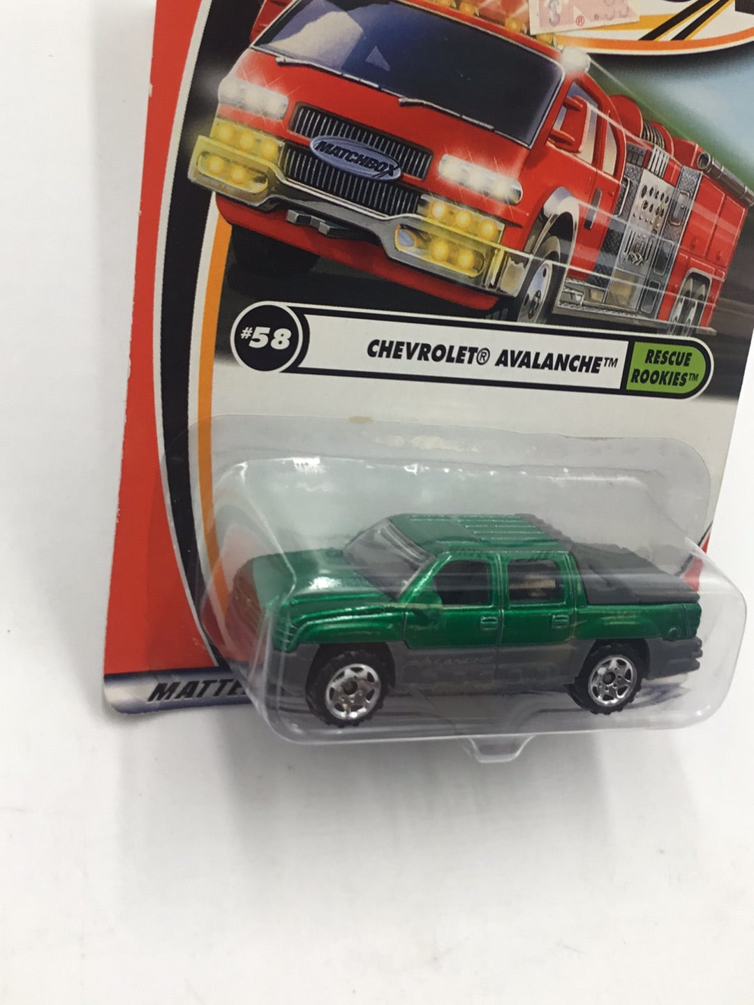 ☆Chevrolet Avalanche　　　　　　　　　【在確/特典会員限定】 2002 matchbox 70 years #58 Chevrolet Avalanche II1 – carolinasdiecast