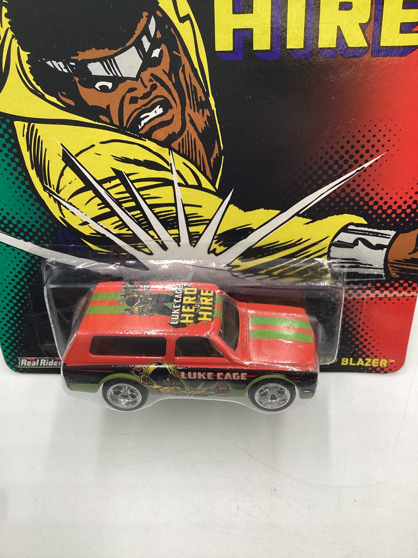 Hot wheels Pop Culture Marvel Luke Cage 70 Chevy Blazer 272A