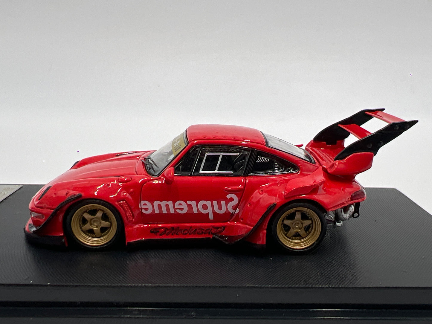 Street Warrior x Ghost Player 1/64 #317/499 Supreme Porsche RWB Red