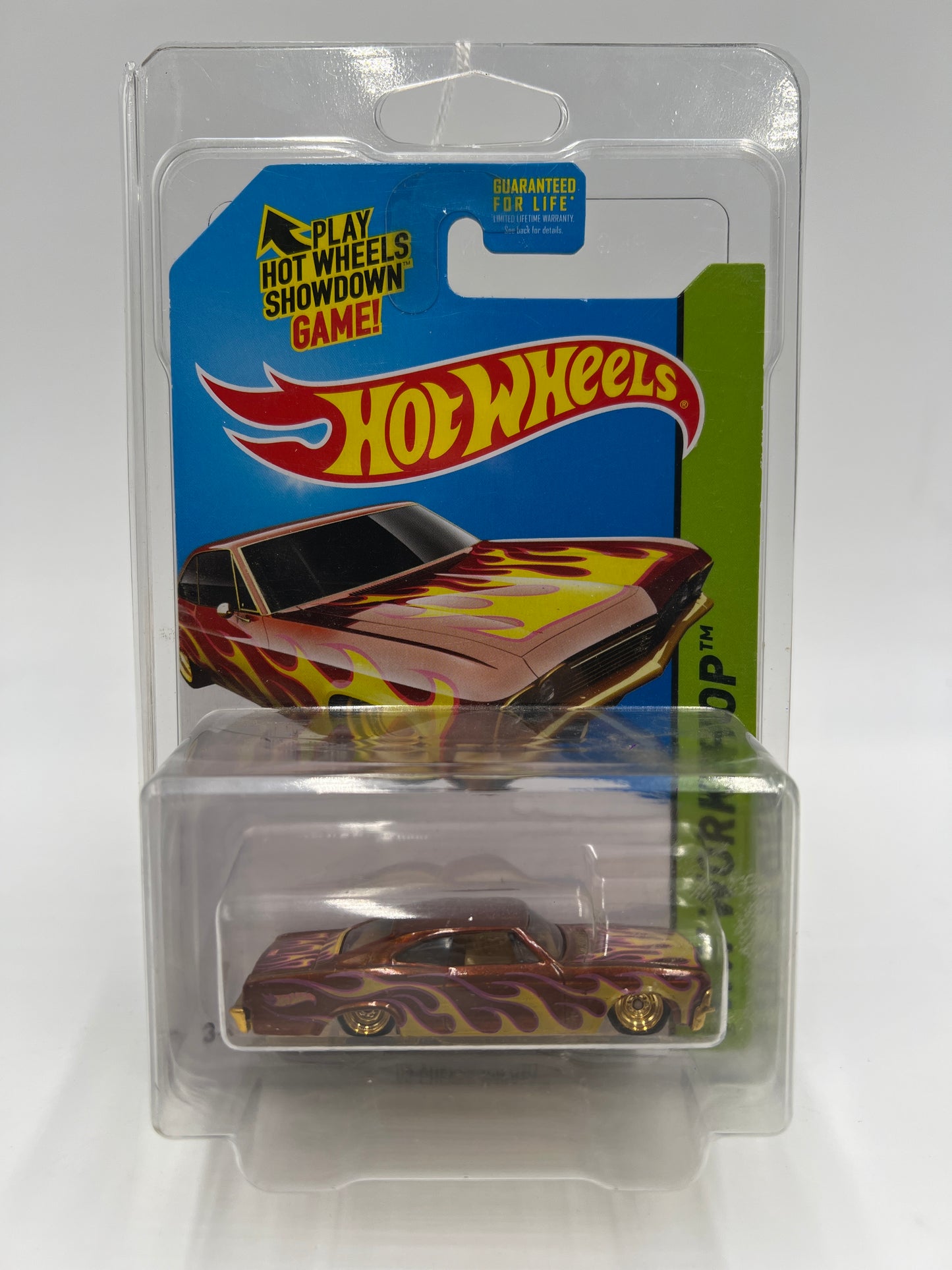 2014 Hot Wheels Super Treasure Hunt #218 65 Chevy Impala W/Protector 1