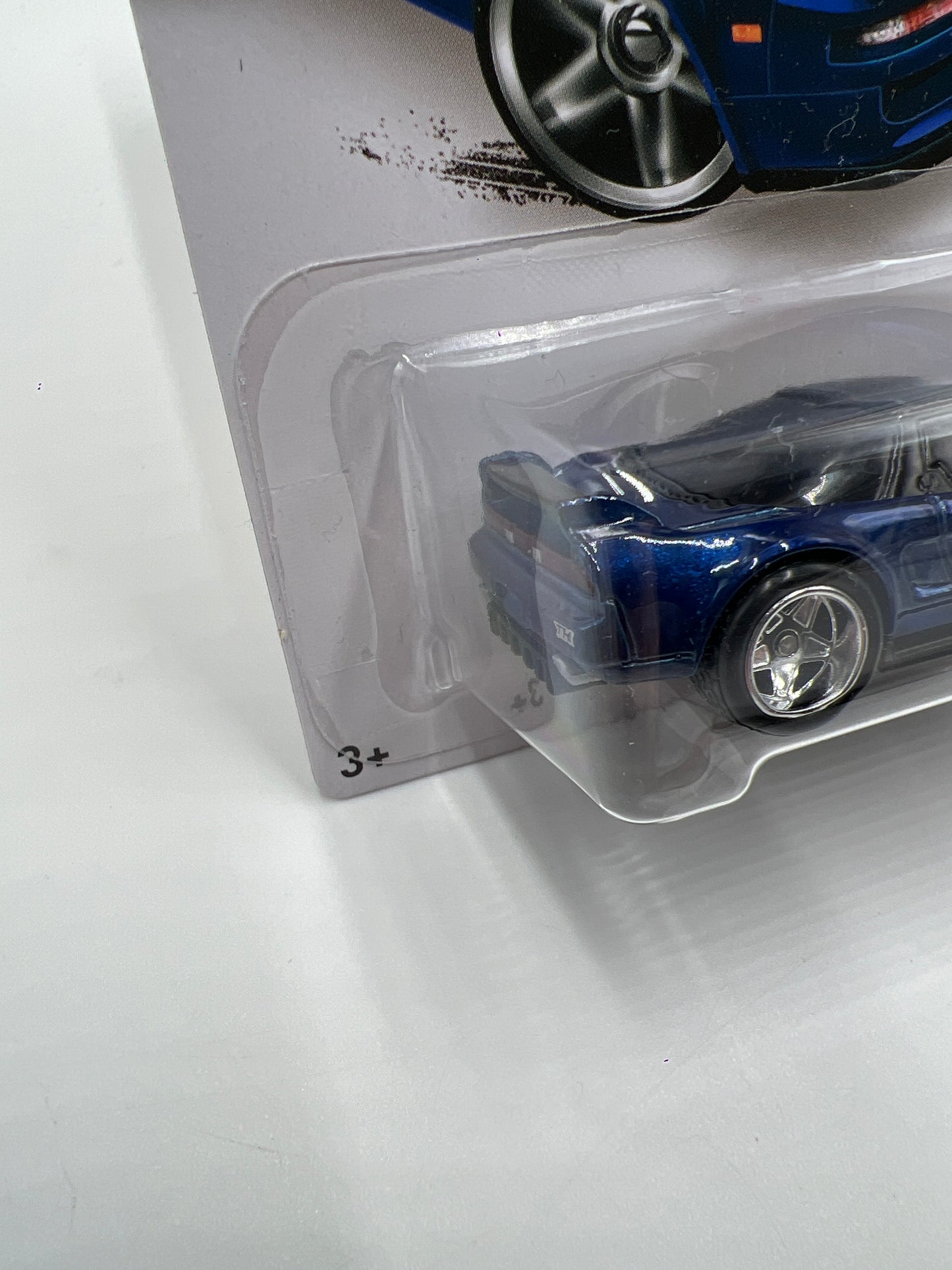 2016 Hot Wheels Super Treasure Hunt #103 90 Acura NSX Blue W/ Protector