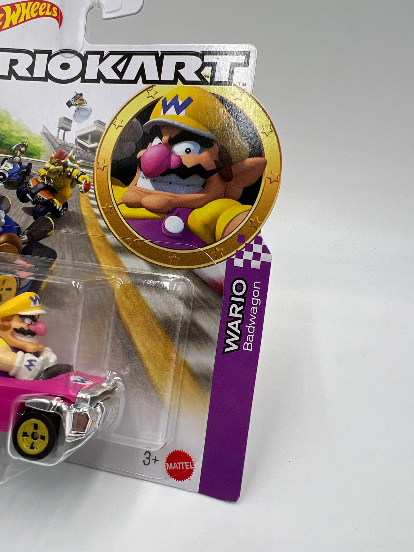 Hot Wheels Mario Kart Wario Badwagon 112A