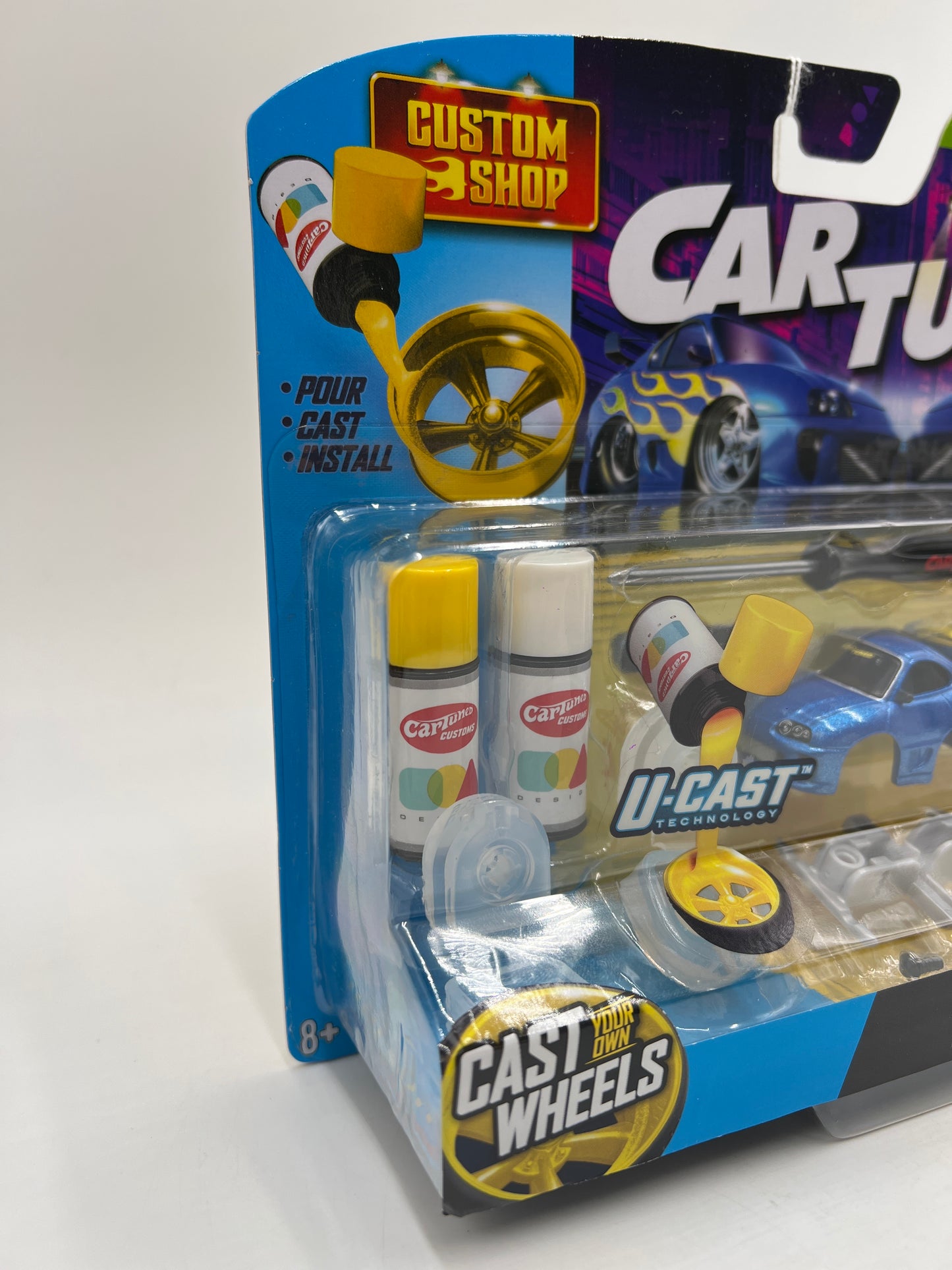 2025 Car Tuned Series 2 Custom Shop Castworks 93 Toyota Supra Blue 180i