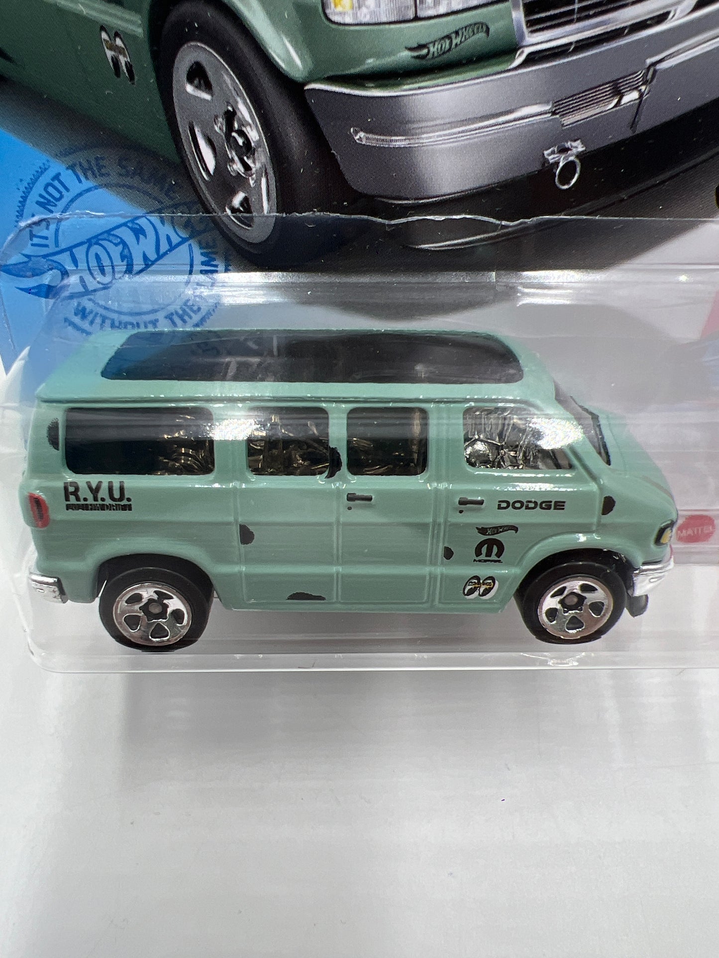 2021 Hot Wheels Drift #50 Dodge Van Green 43D