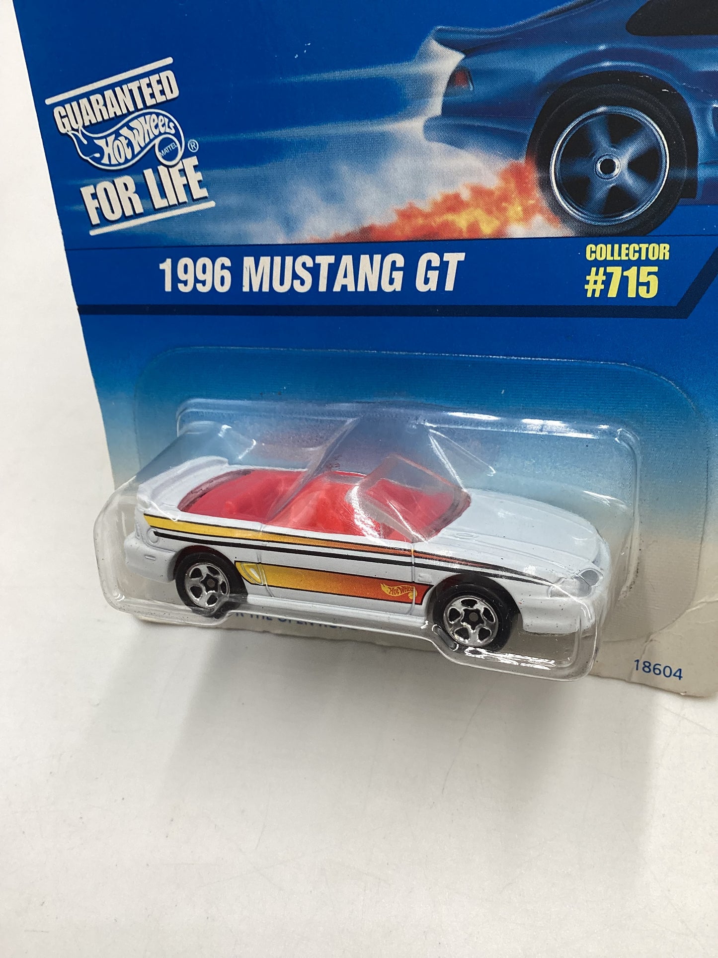 1997 Hot Wheels #715 1996 Mustang GT 19F