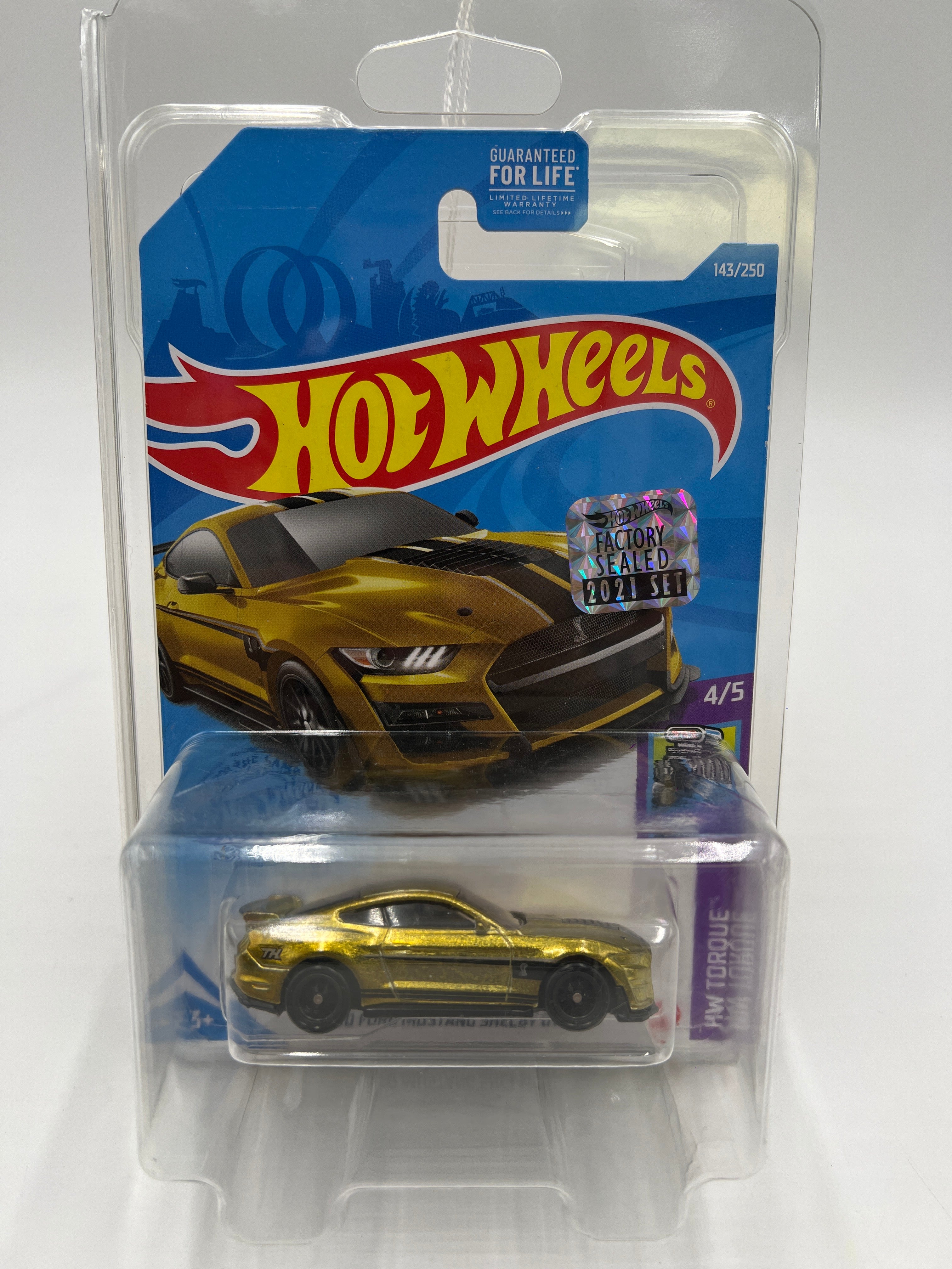 HW TORQUE 2020 FORD discount MUSTANG SHELBY GT500 4/5 143/250 Super treasure hunt