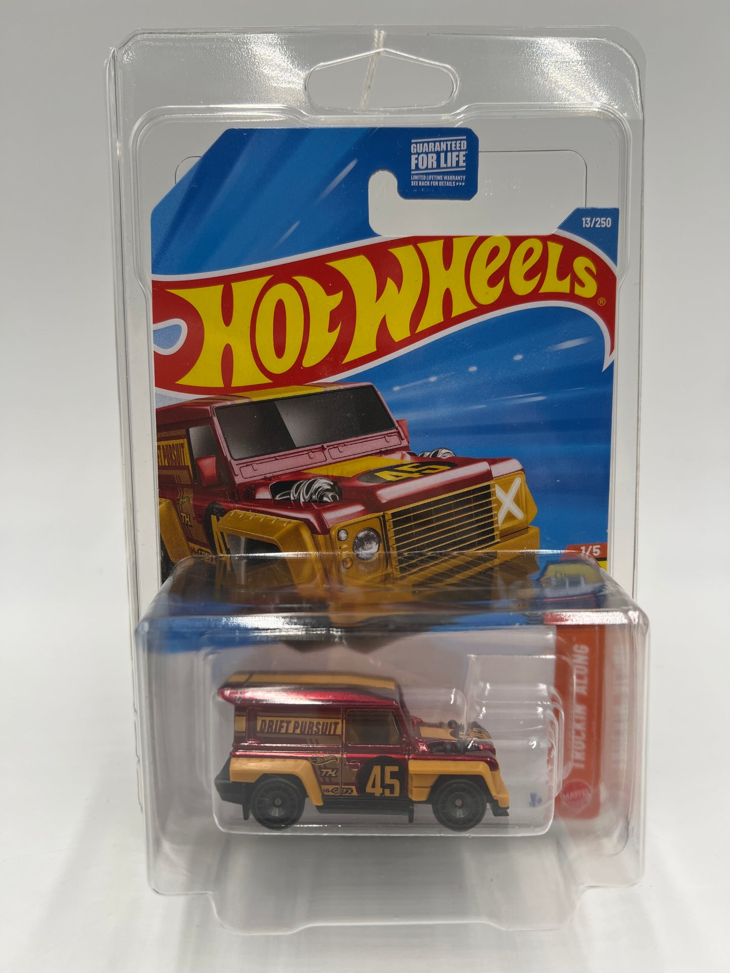 2026 Hot Wheels A Case Super Treasure Hunt #13 Drift-Ender Red W/Protector 1