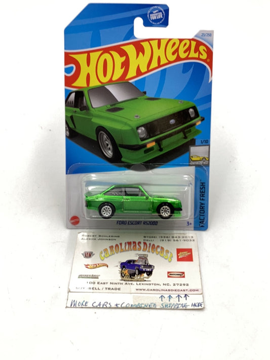 2024 Hot Wheels #23 STH Ford Escort RS2000 Super Treasure Hunt with protector