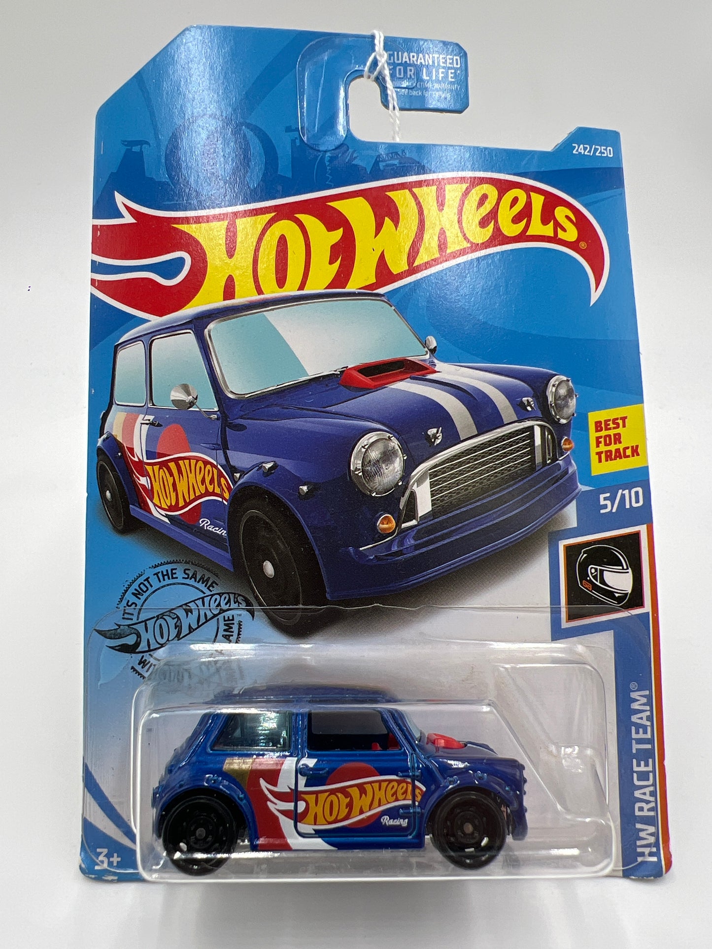 2019 Hot Wheels HW Race Team #242 Morris Mini Blue 66i