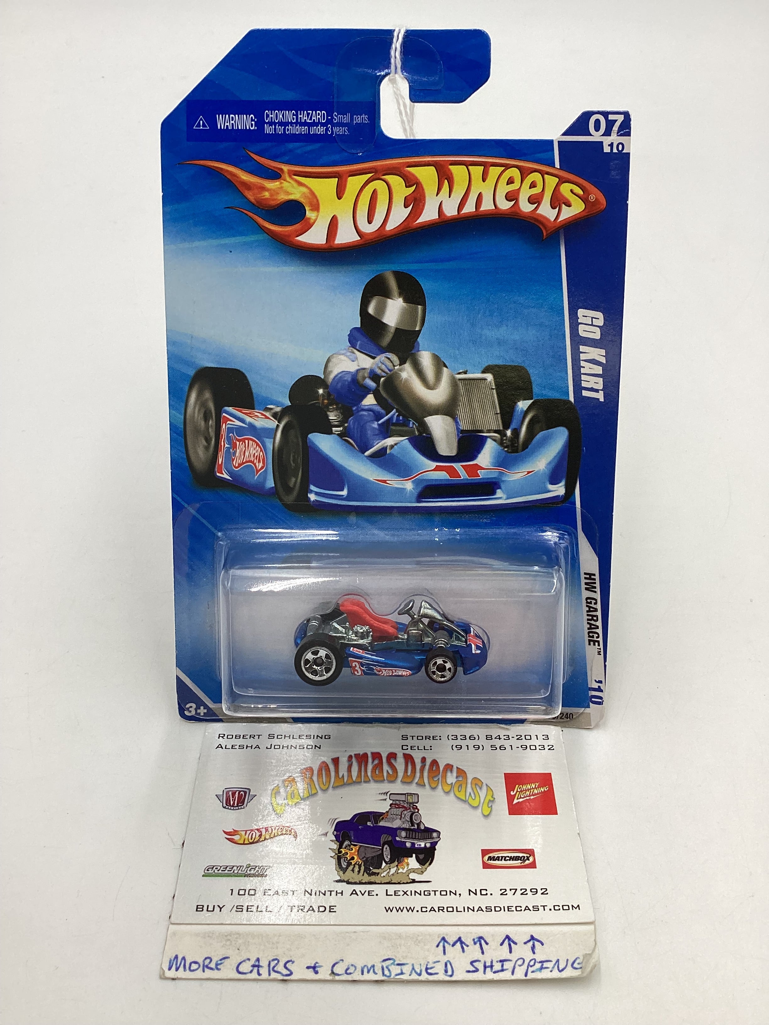 Hot Wheels #75 Go Kart Blue – carolinasdiecast