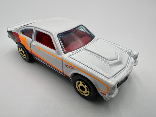 Hot Wheels 1/64 Target Flying Customs Custom V8 Vega White Loose