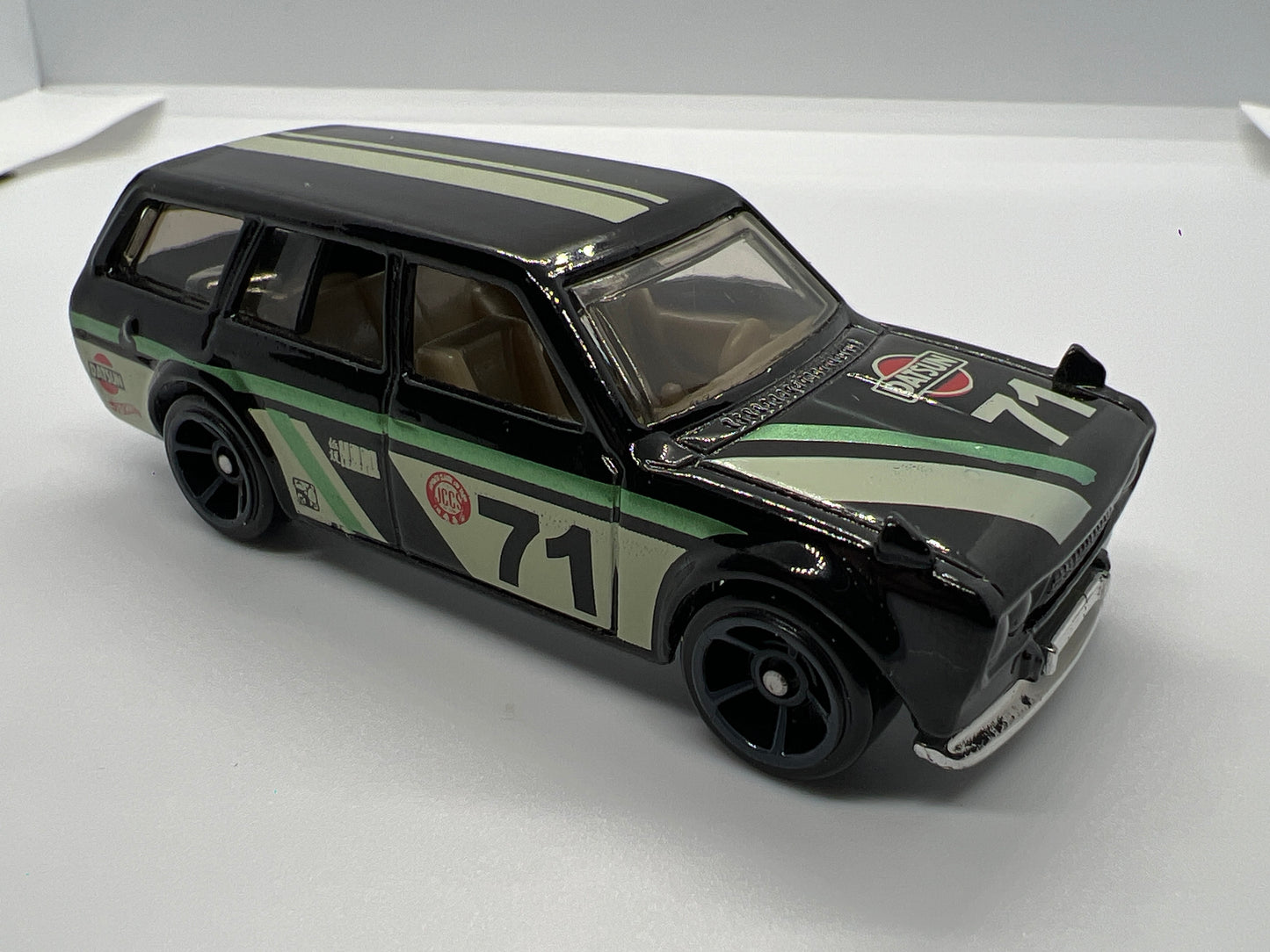 Hot Wheels 1/64 Kmart Exclusive 71 Datsun 510 Wagon Black Loose