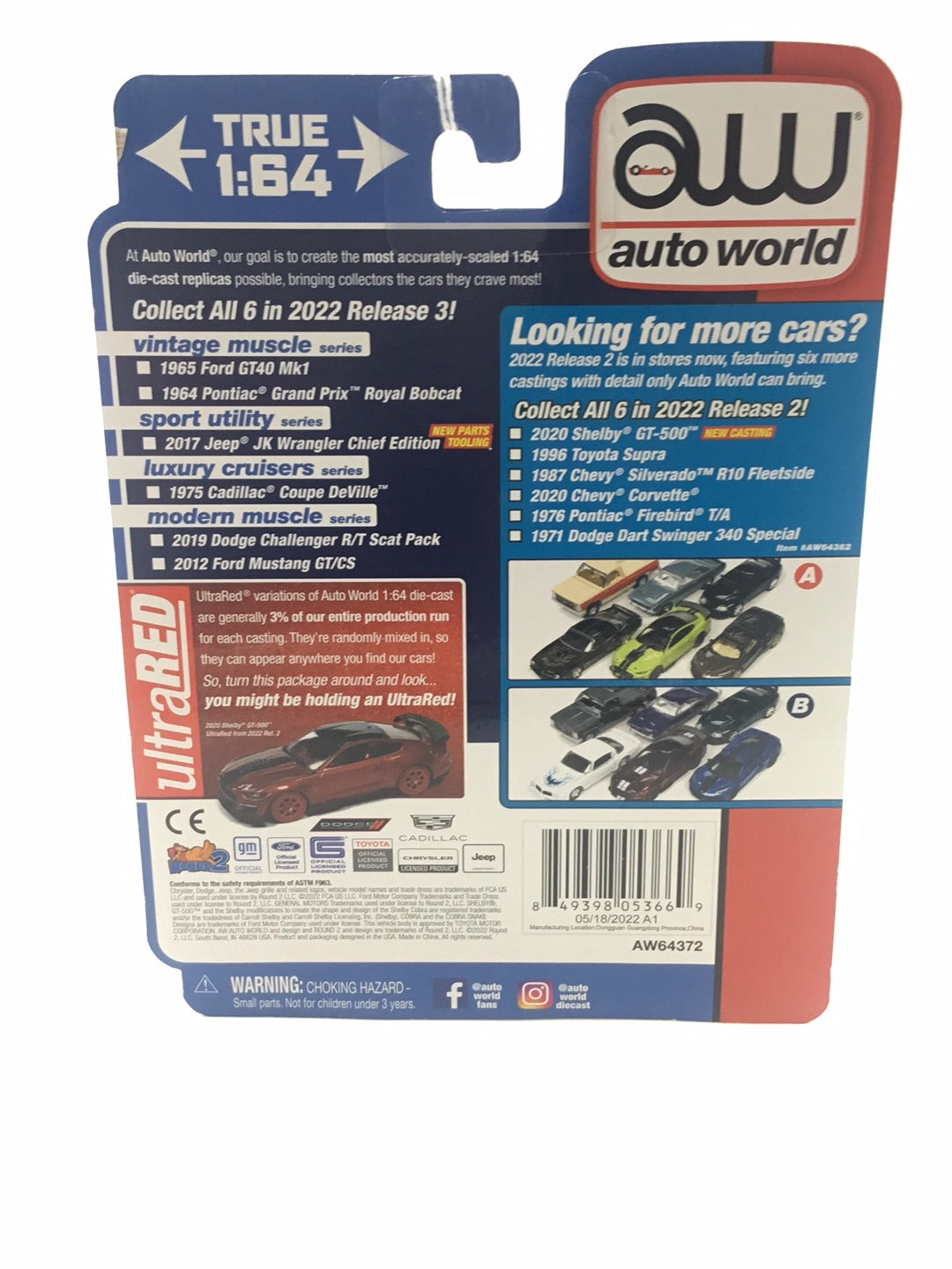 Auto world vintage muscle 1964 Pontiac Grand Prix Royal Bobcat