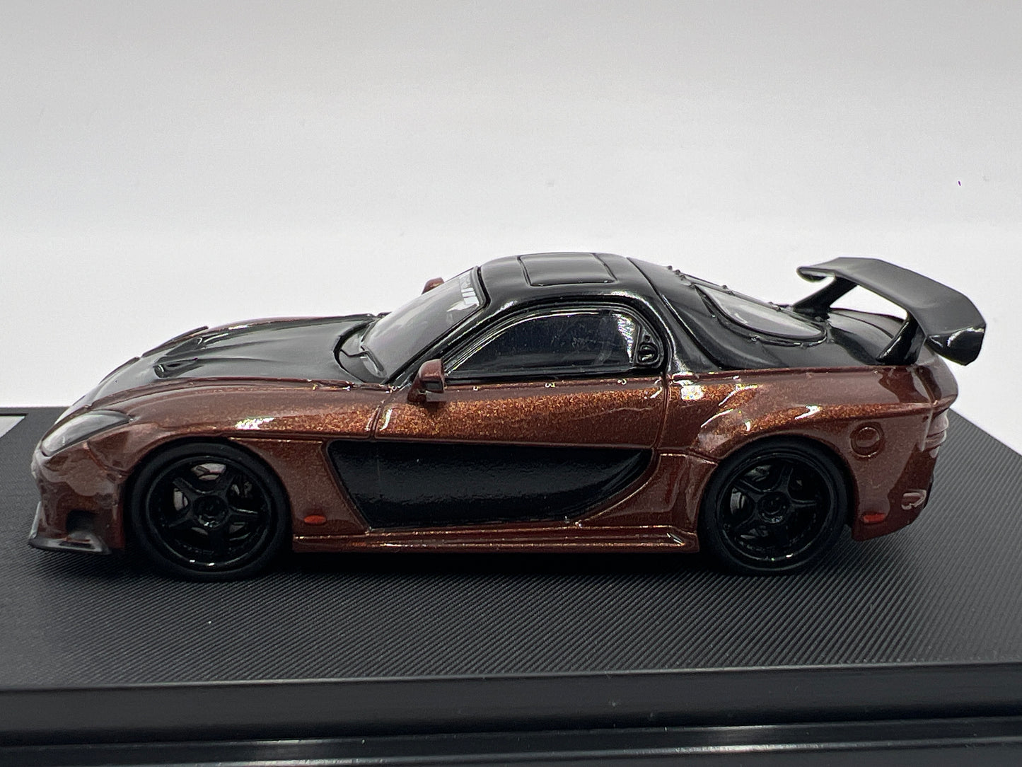 Mini Station 1/64 #97/499 VeilSide Mazda RX-7 Brown/Black