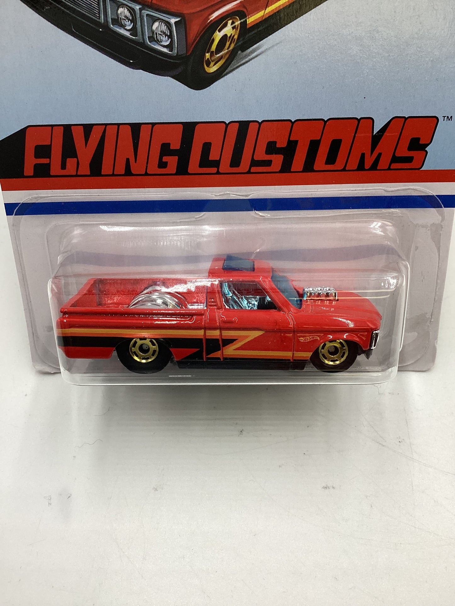 Hot Wheels Target Exclusive Flying Customs Custom 72 Chevy Luv Red 150G