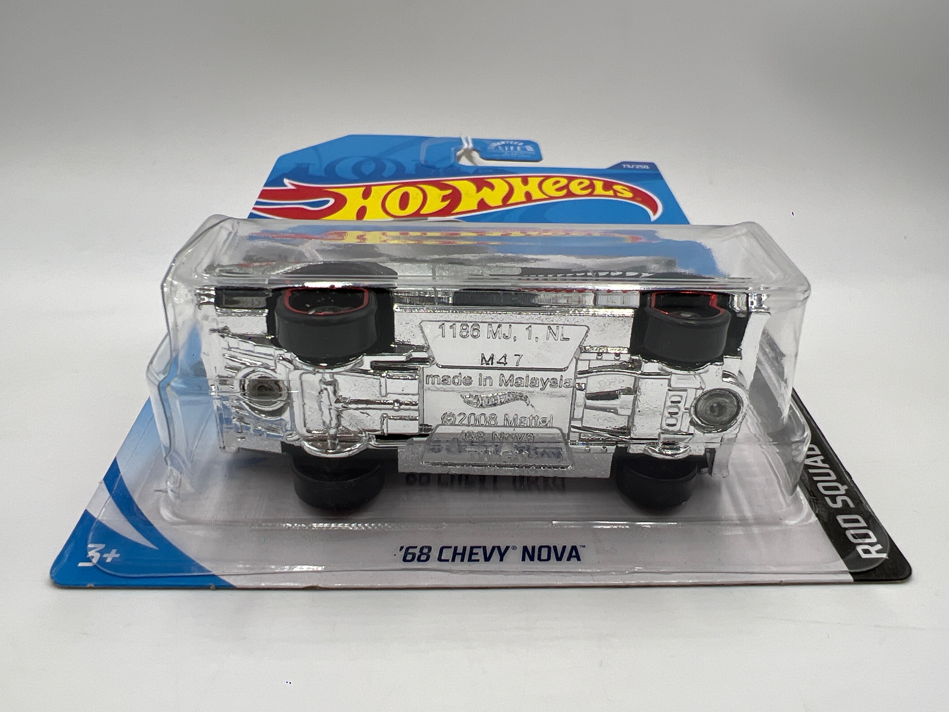 Edición Limitada 73/250 Coche Hot Wheels Zamac '68 Chevy Nova