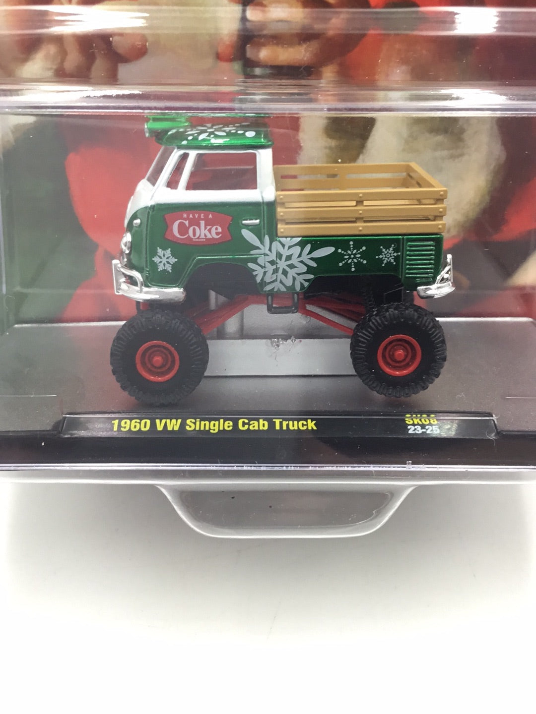 2023 M2 MACHINES Christmas Coca Cola 1960 VW Single Cab Truck SK08