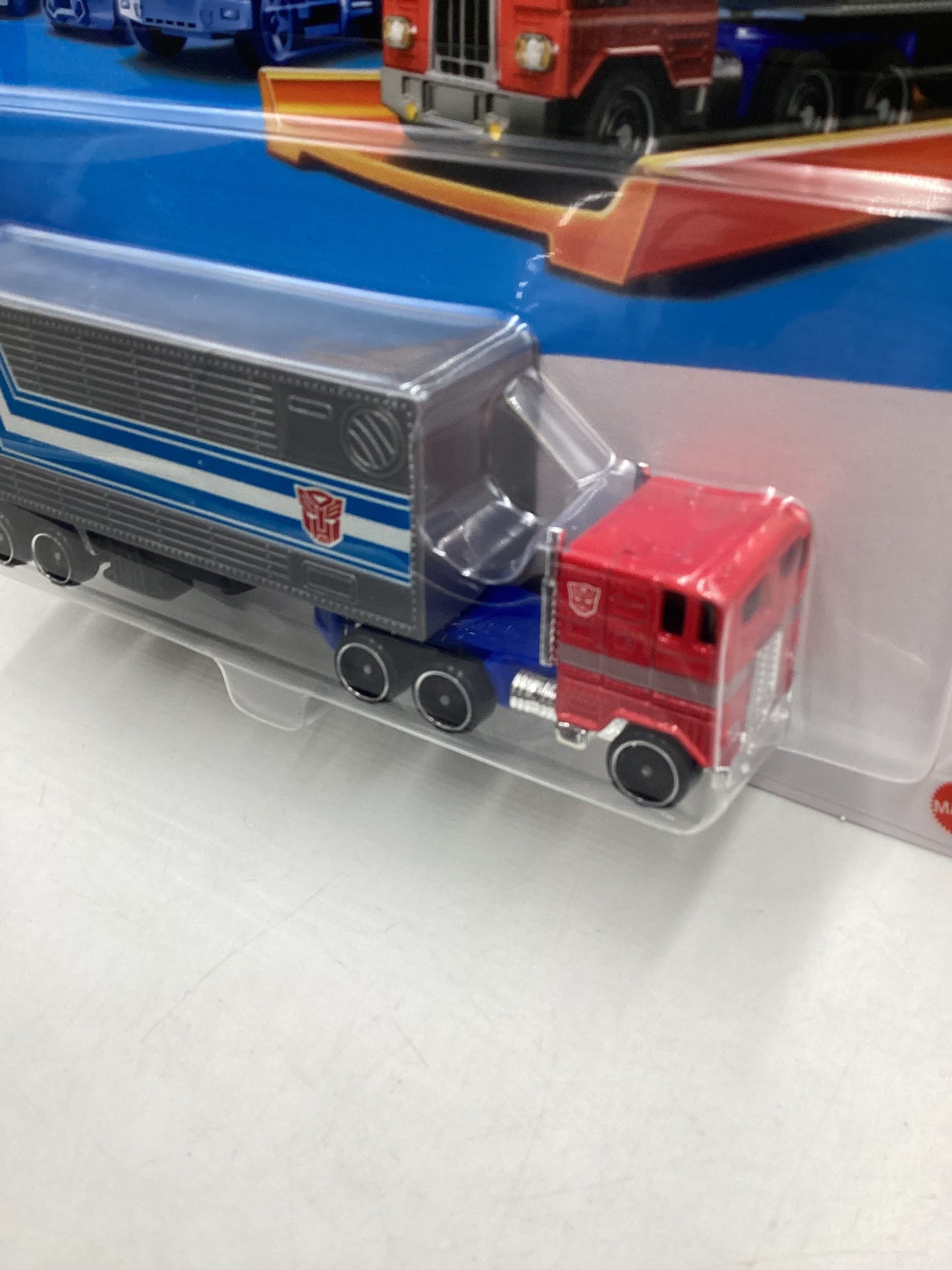 2024 Hot Wheels Track Fleet Optimus Prime see description SR