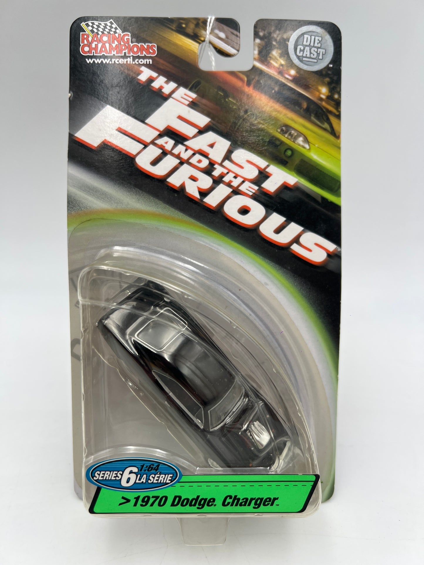 Racing Champions Fast & Furious Series 6 1970 Dodge Charger Black SR