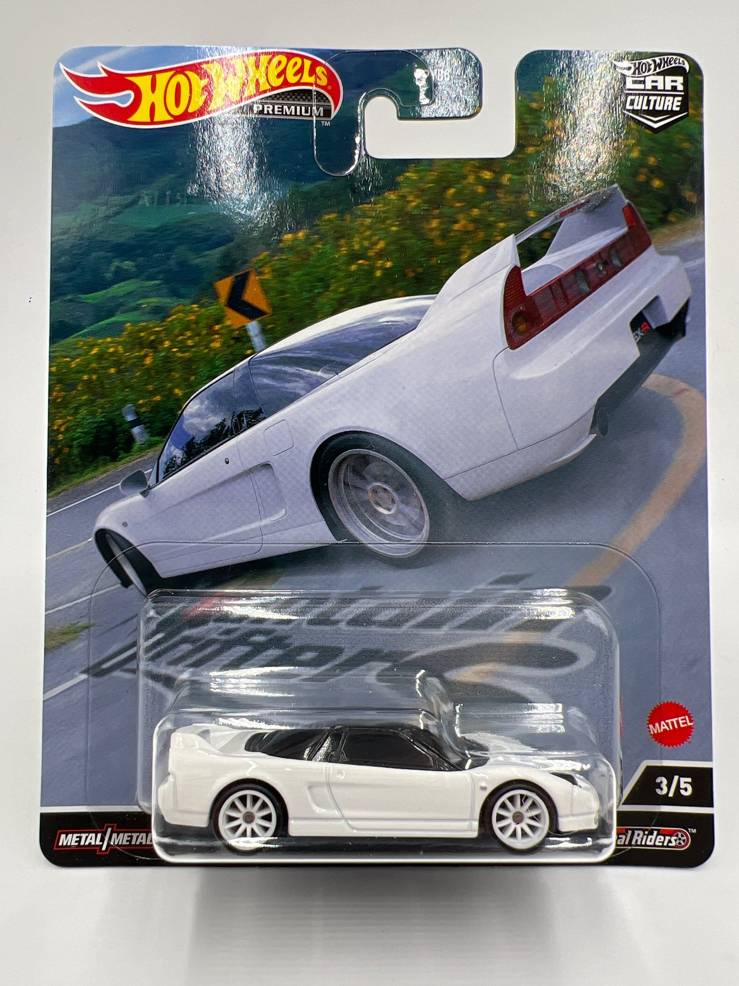 Hot Wheels Premium Mountain Drifters #3 03 Honda NSX Type-R White 245O