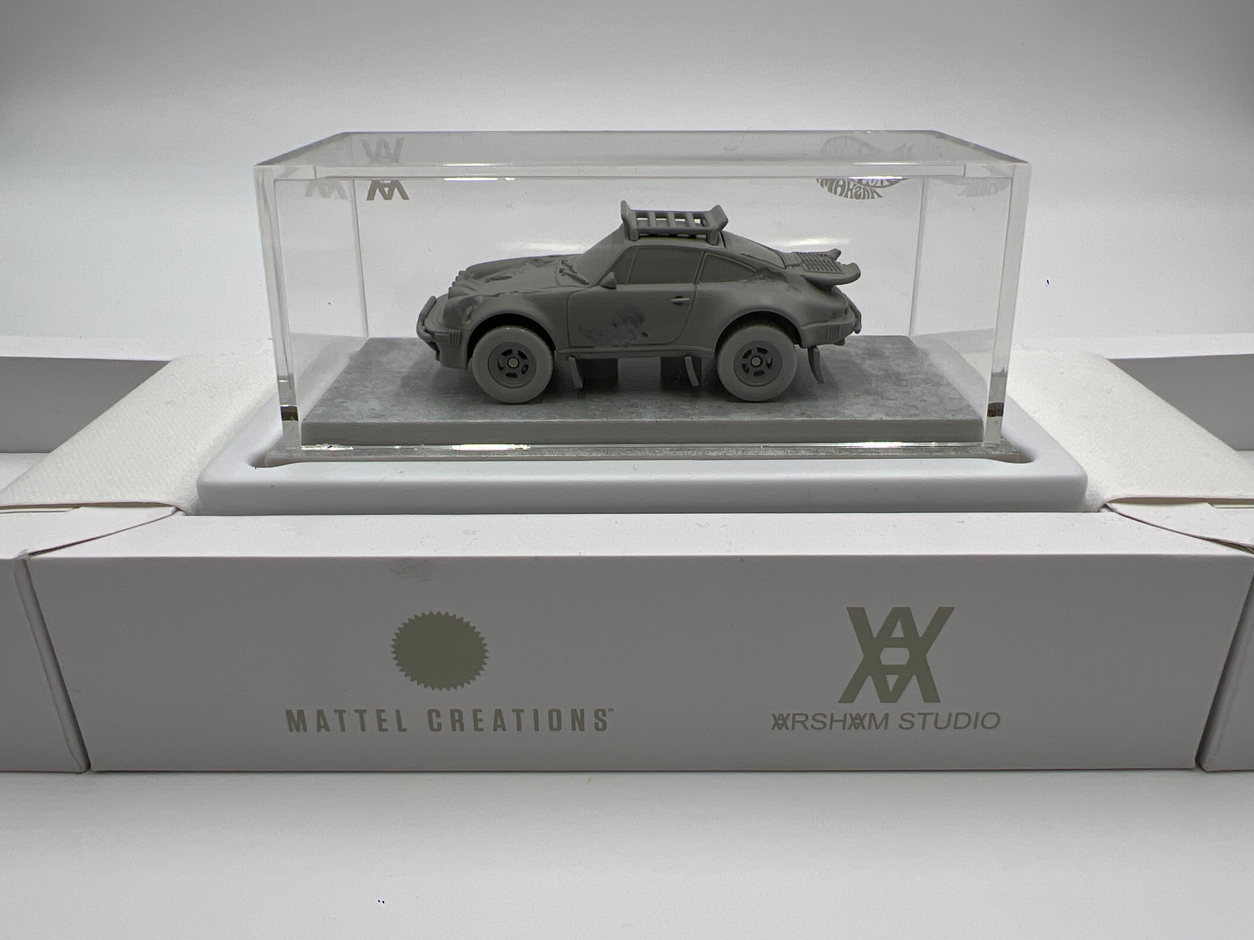 Mattel Creations Hot Wheels x Daniel Arsham Eroded 1986 Porsche