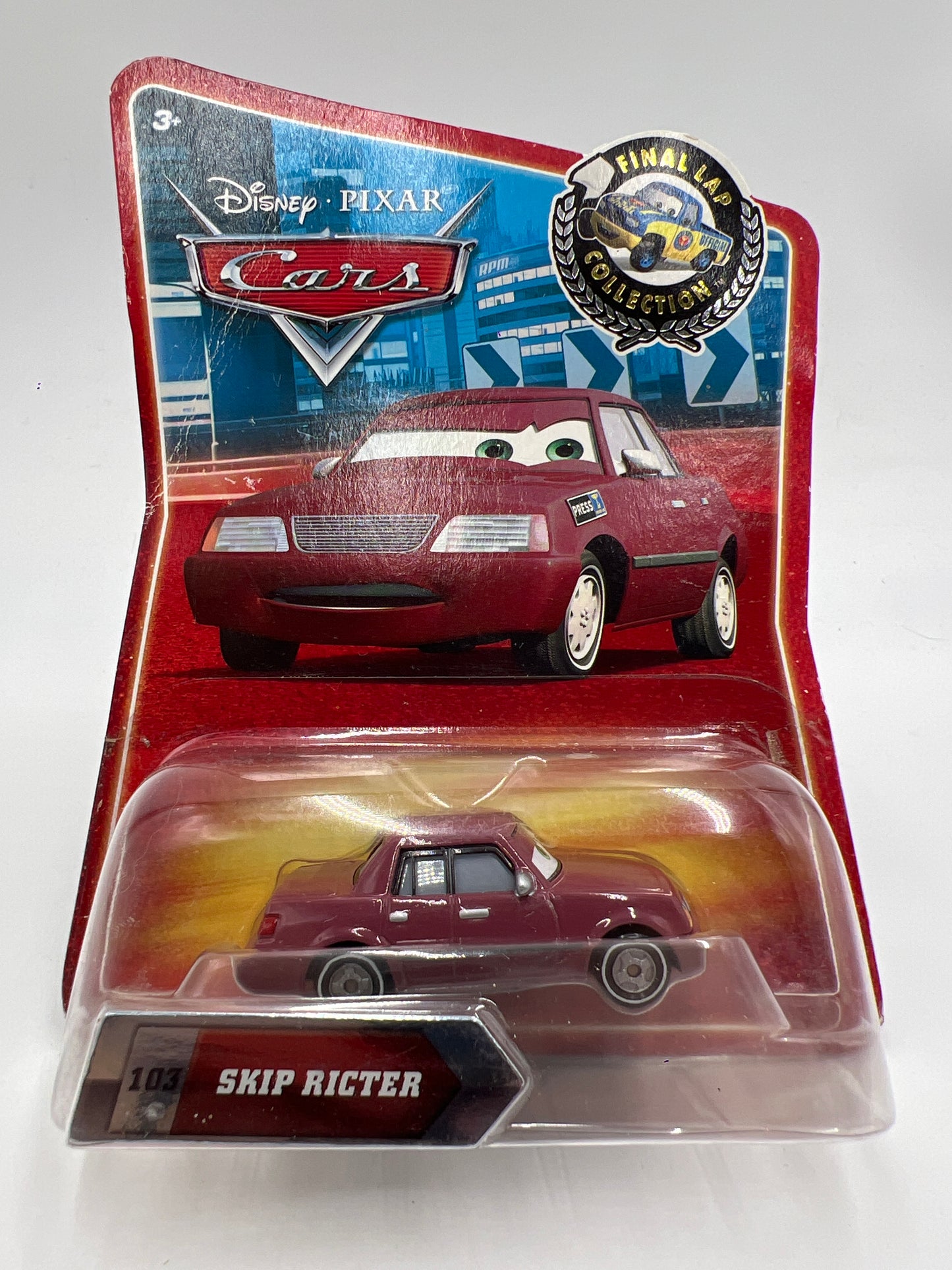 Disney Pixar Cars Final Lap Collection #103 Skip Ricter