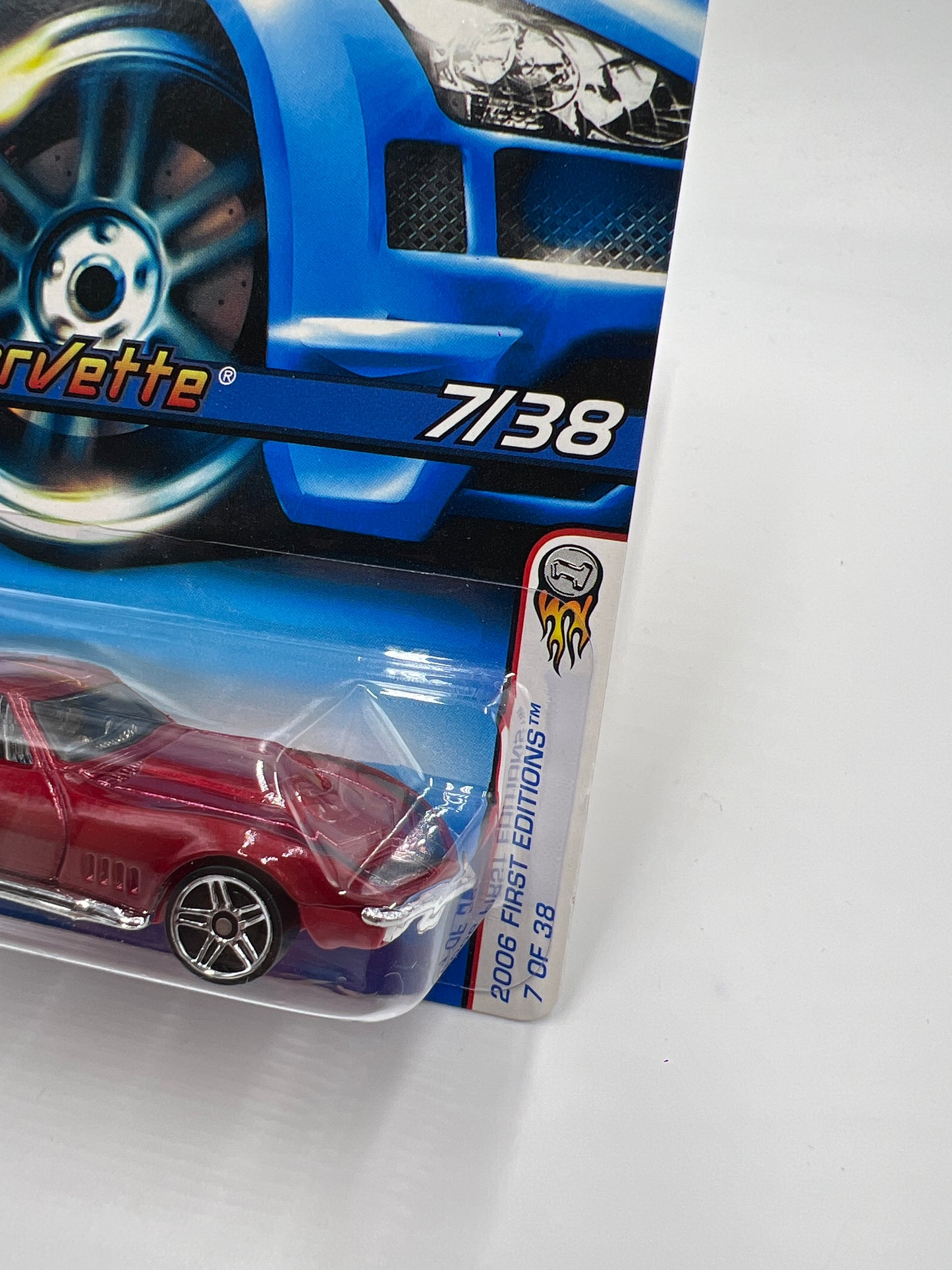 2006 Hot Wheels First Editions #7 69 Corvette Red 15F