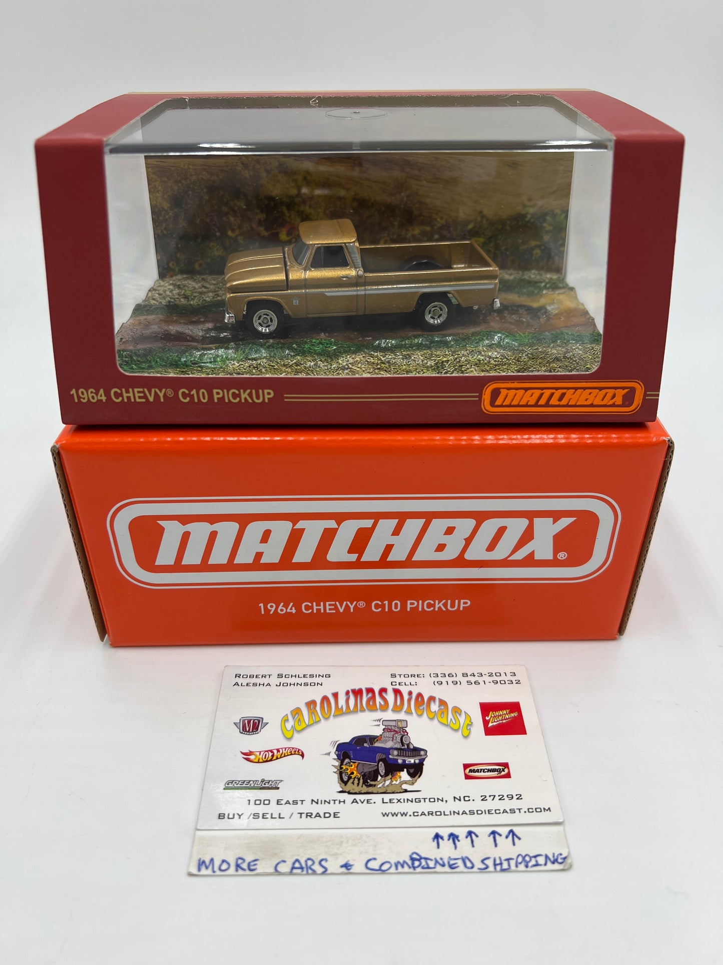 Matchbox RLC Mattel Creations 1964 Chevy C10 Pickup Gold