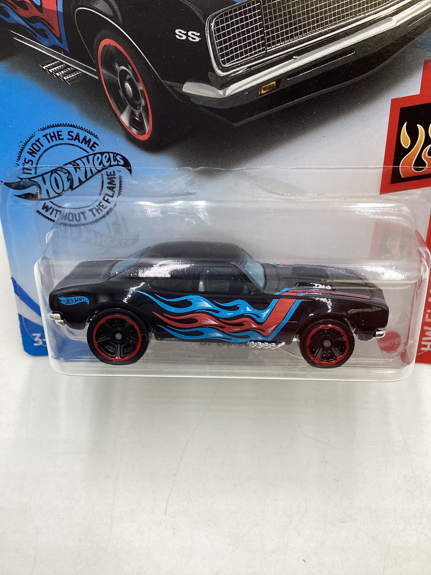 2017 Hot wheels #231 Kroger Exclusive Black 67 Camaro 235E