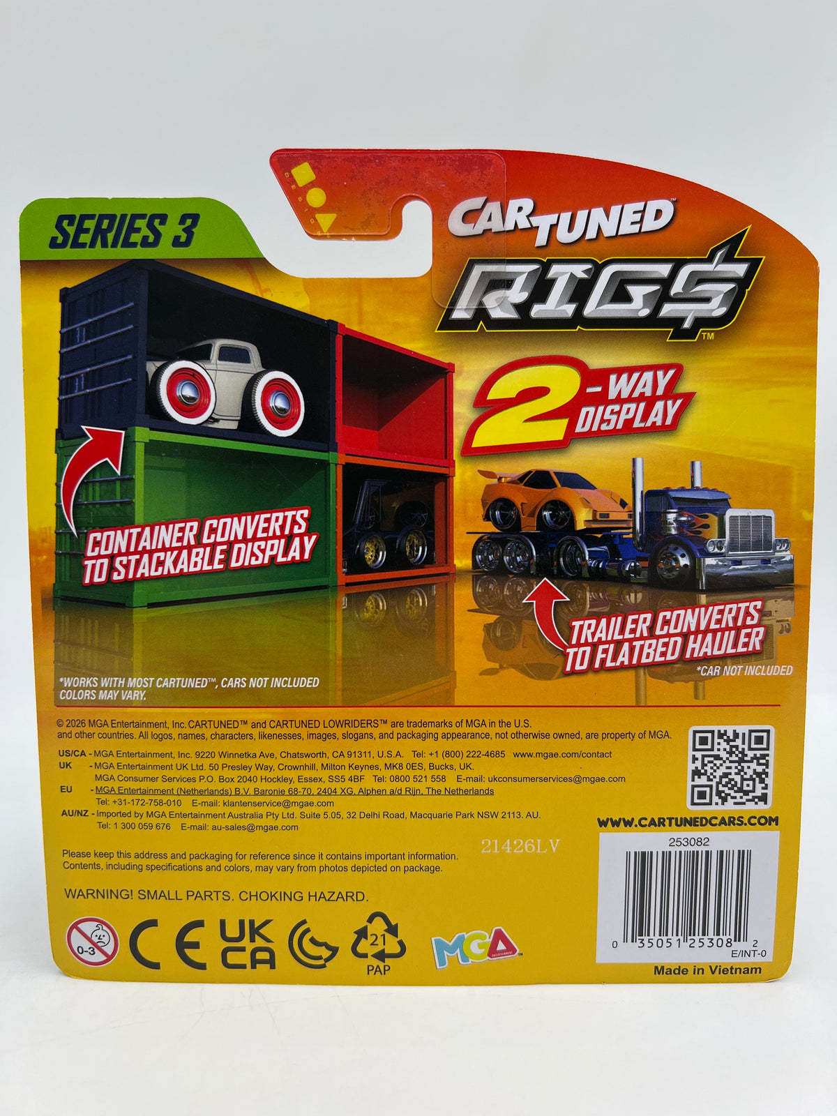 MGA Car Tuned Rigs Series 3 #4 Cool COE Silver Container