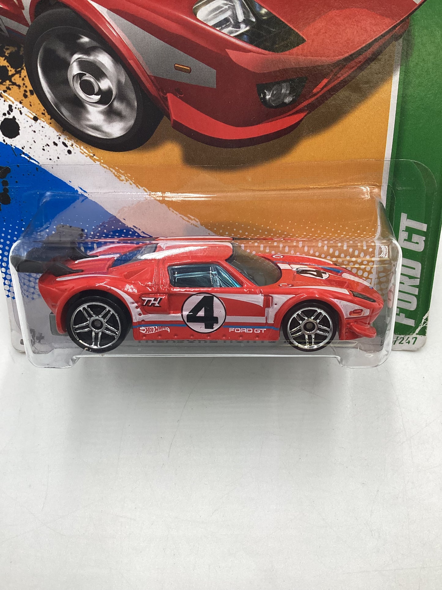 2012 HW Treasure Hunts #54 Ford GT Red 273B