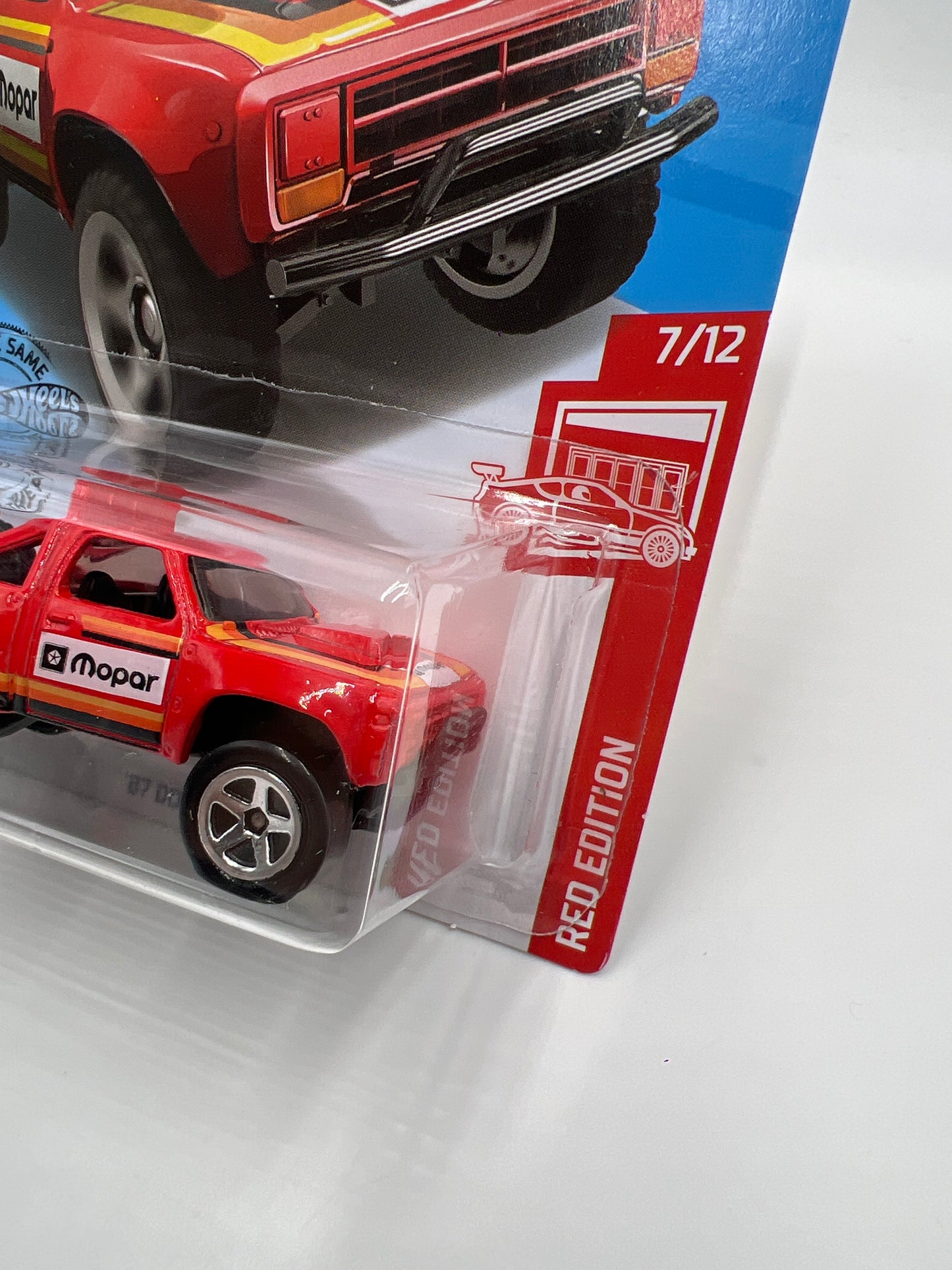 2019 Hot Wheels Target Exclusive Red Edition #64 87 Dodge D100 Red