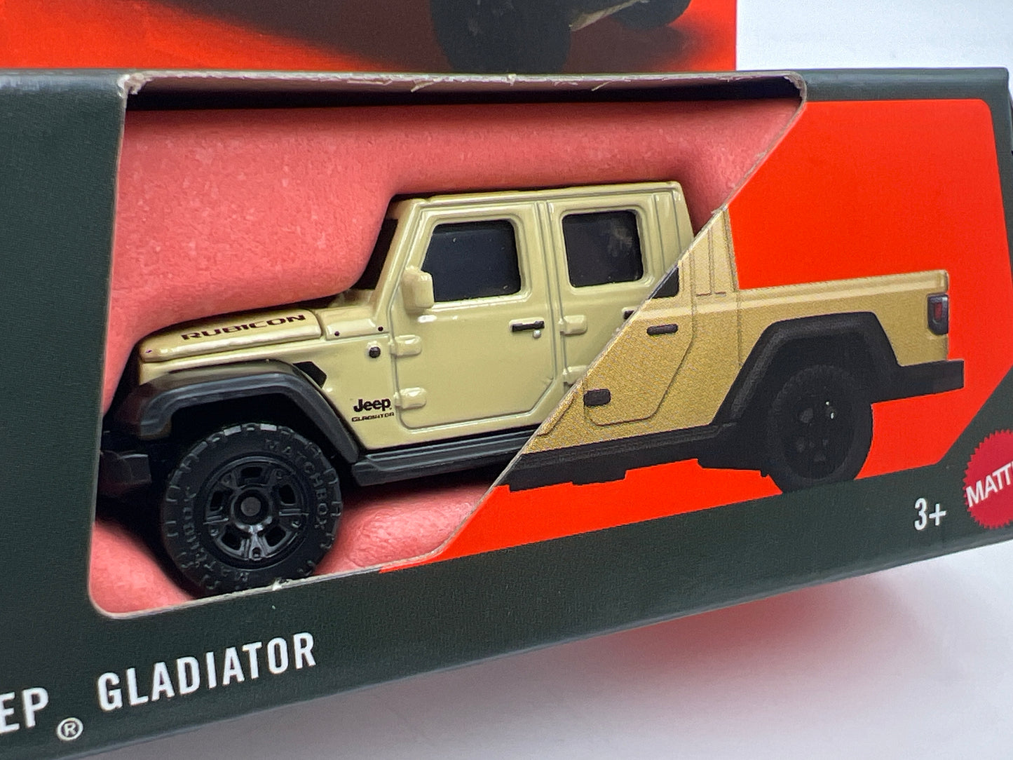 2026 Matchbox Moving Parts #32 Jeep Gladiator Tan Beige