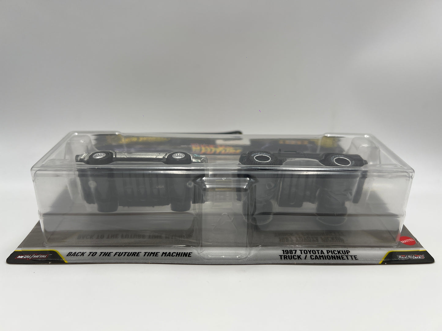 Hot Wheels Premium Target 2 Pack Back To The Future Time Machine & 1987 Toyota Pickup Truck