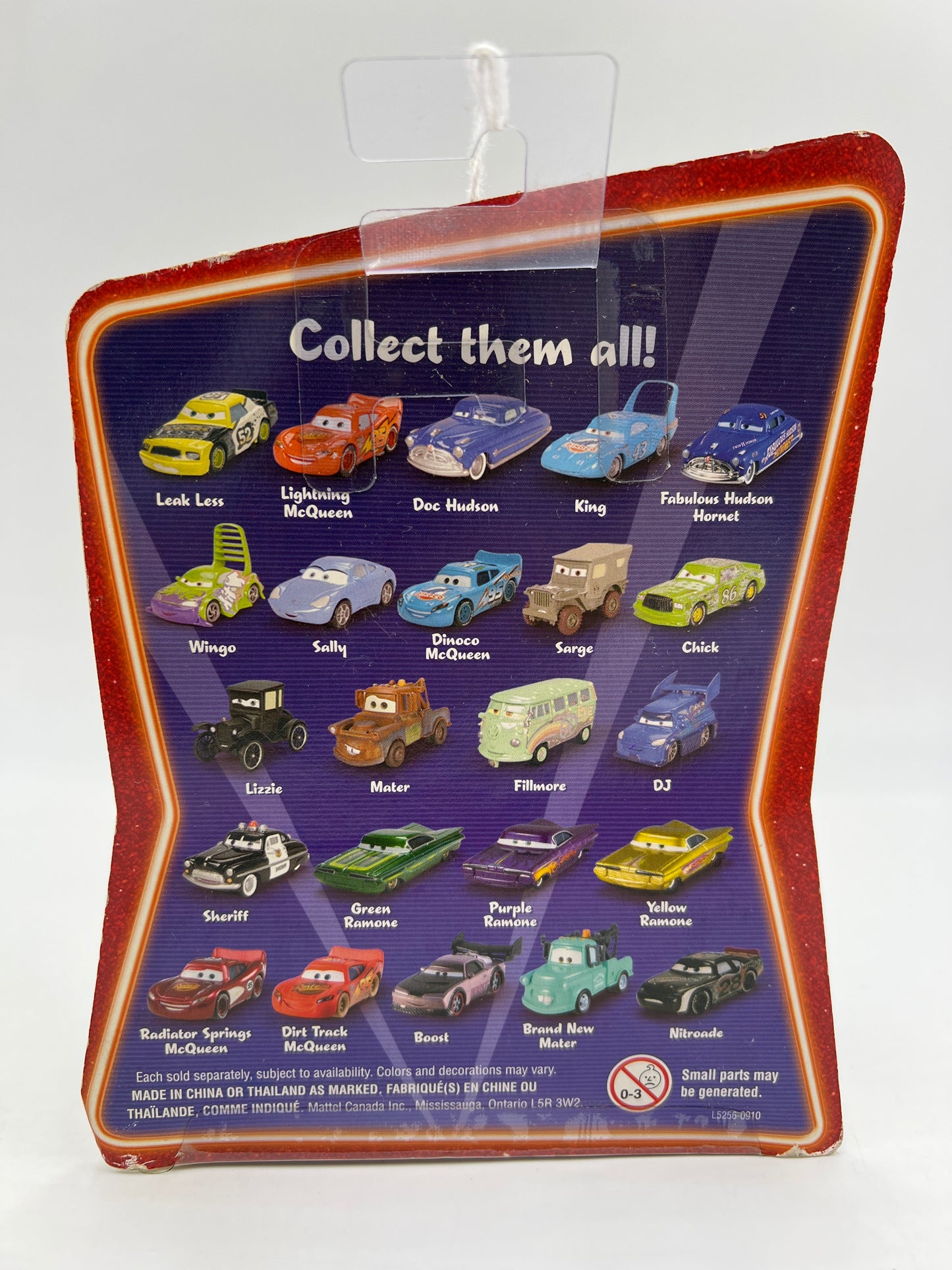 Disney Pixar Cars Supercharged Lizzie 137E