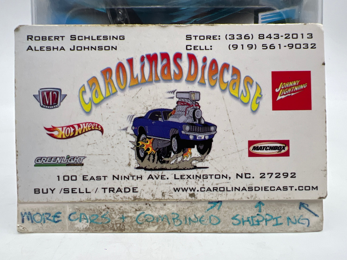 2019 Hot Wheels Super Treasure Hunt #152 92 Ford Mustang Foxbody Blue W/Protector