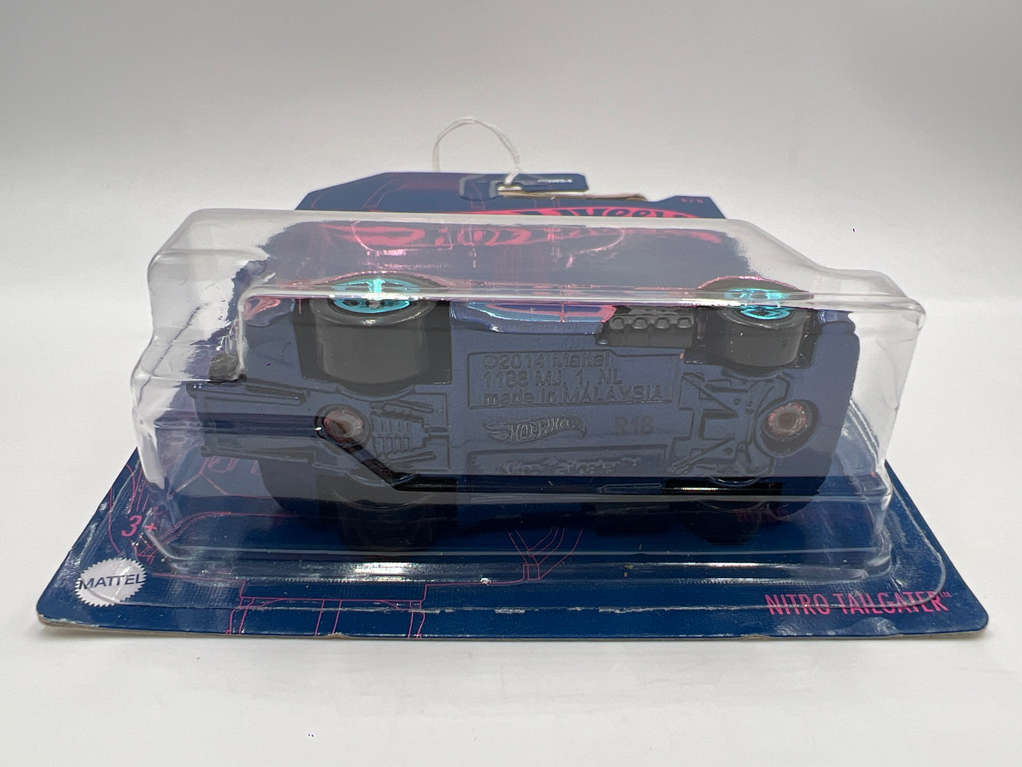 Hot Wheels 54th Anniversary Pearl and Chrome #6 CHASE Nitro Tailgater Pink