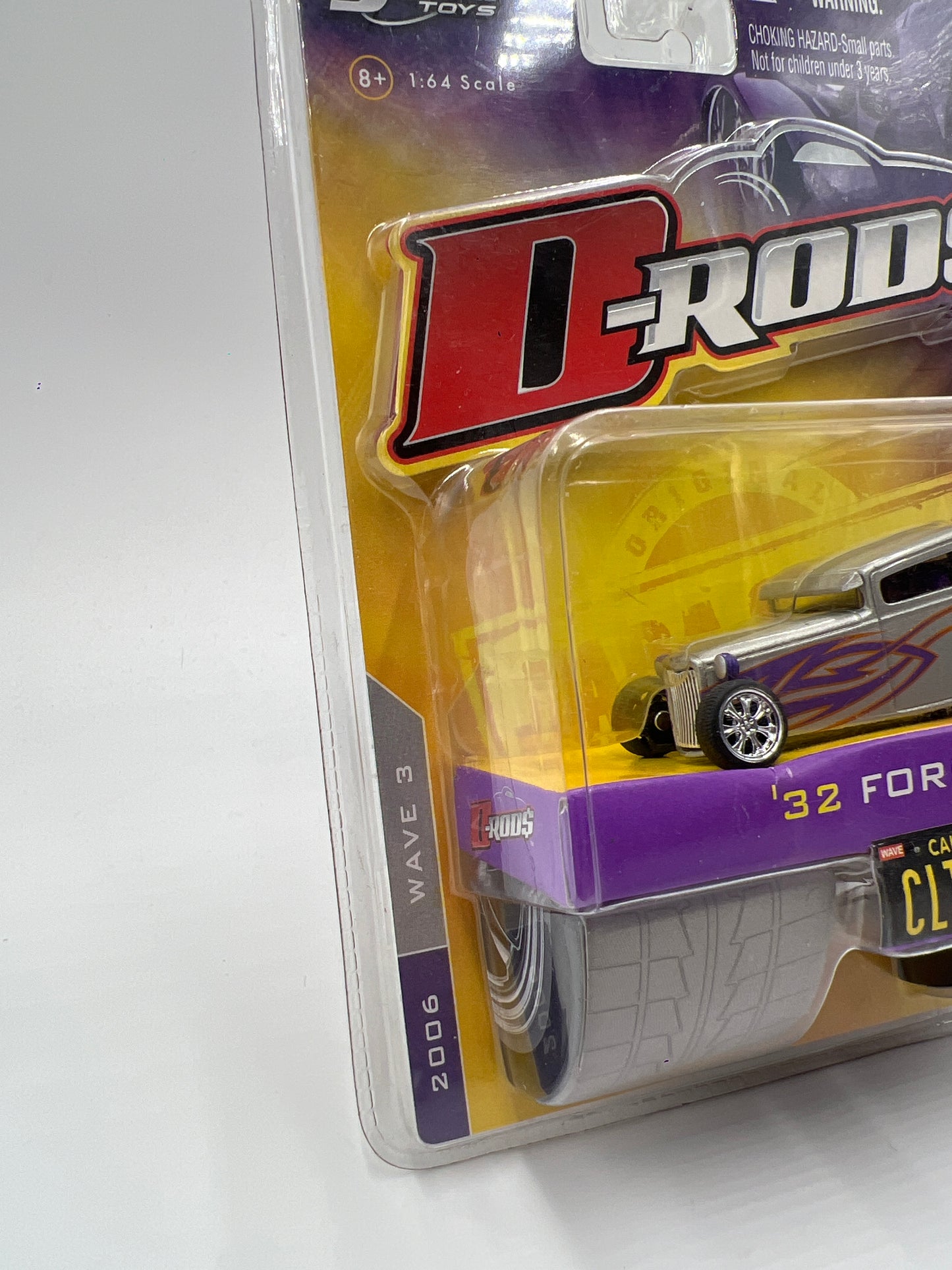 Jada D-Rods Wave 3 #30 32 Ford Pickup Silver 182G