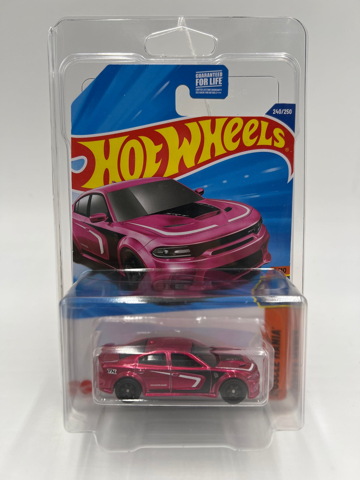 2025 Hot Wheels N Case Super Treasure Hunt #240 20 Dodge Charger Hellcat Pink W/Protector