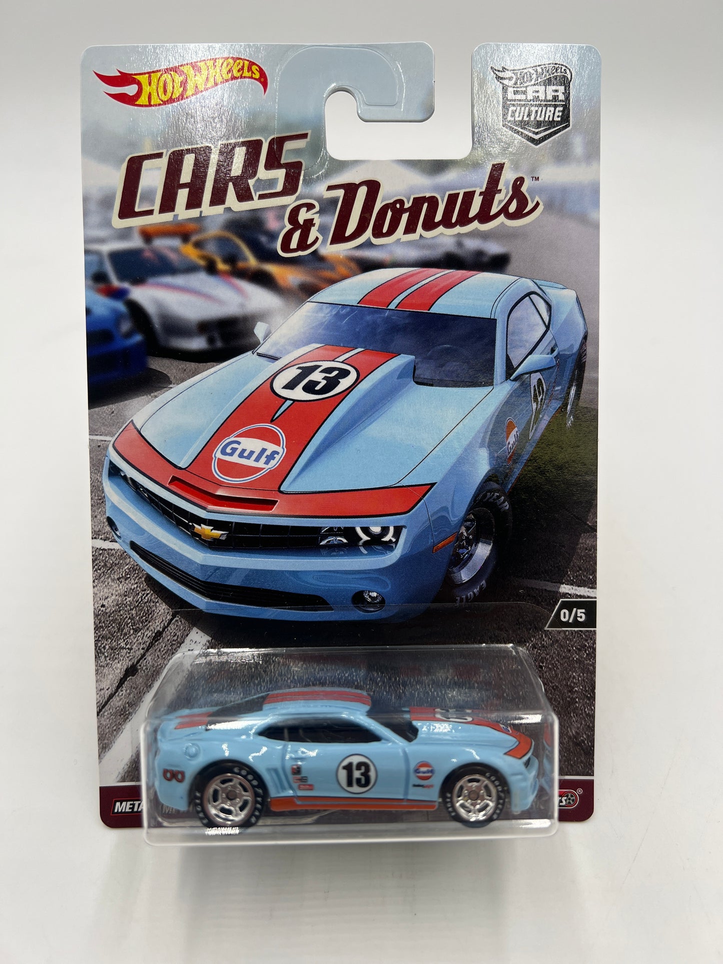 Hot Wheels Cars & Donuts 0/5 Chase 13 Copo Camaro